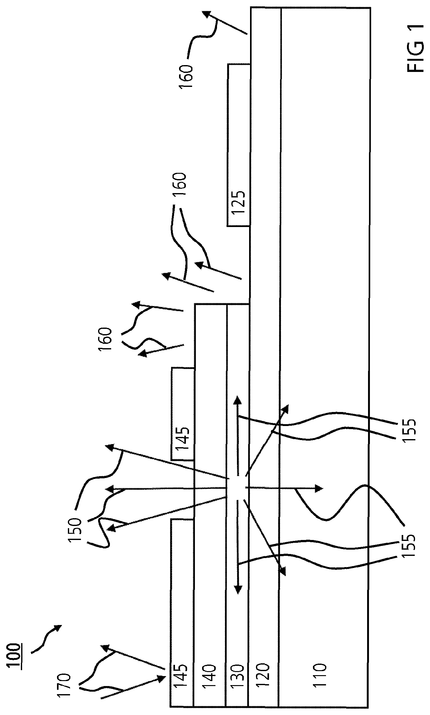 Patent US12622095 Figure 1 – Optical device and method for producing an optical device