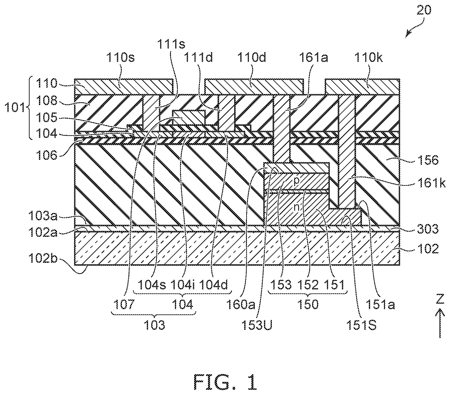 Patent US12622117 — Image display device manufacturing method and image display device — Figure 1