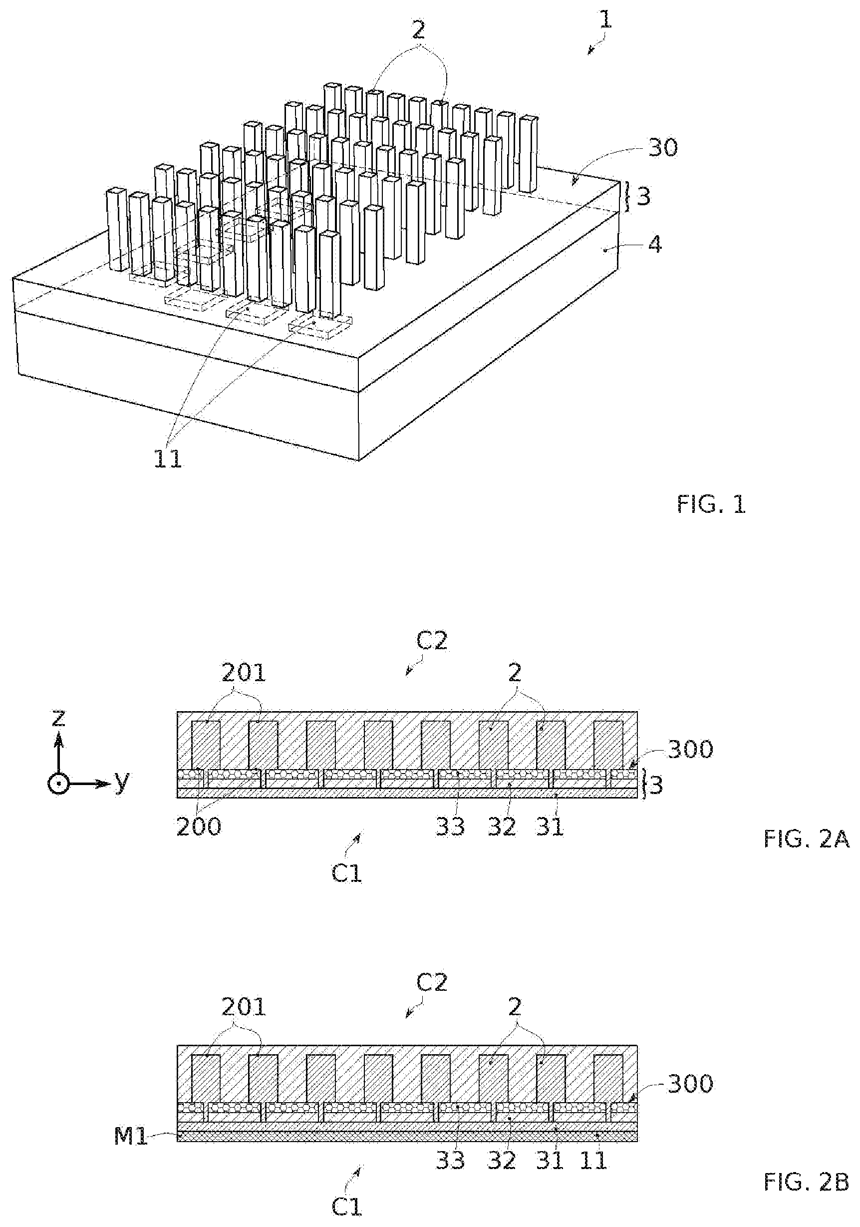 Patent US12622123 — Method for manufacturing an optoelectronic device — Figure 1