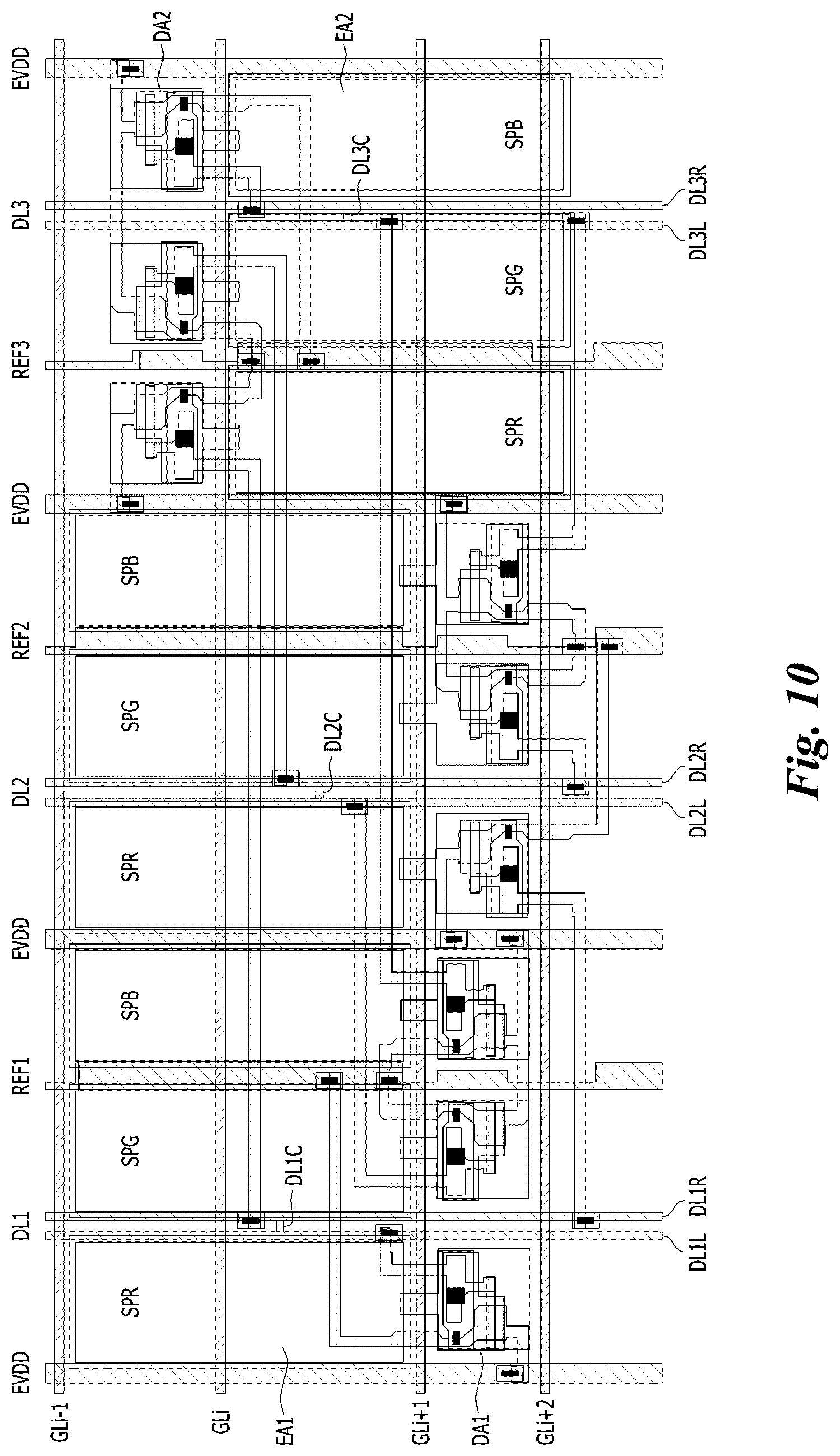 Patent US12622144 Figure 7 – Display device