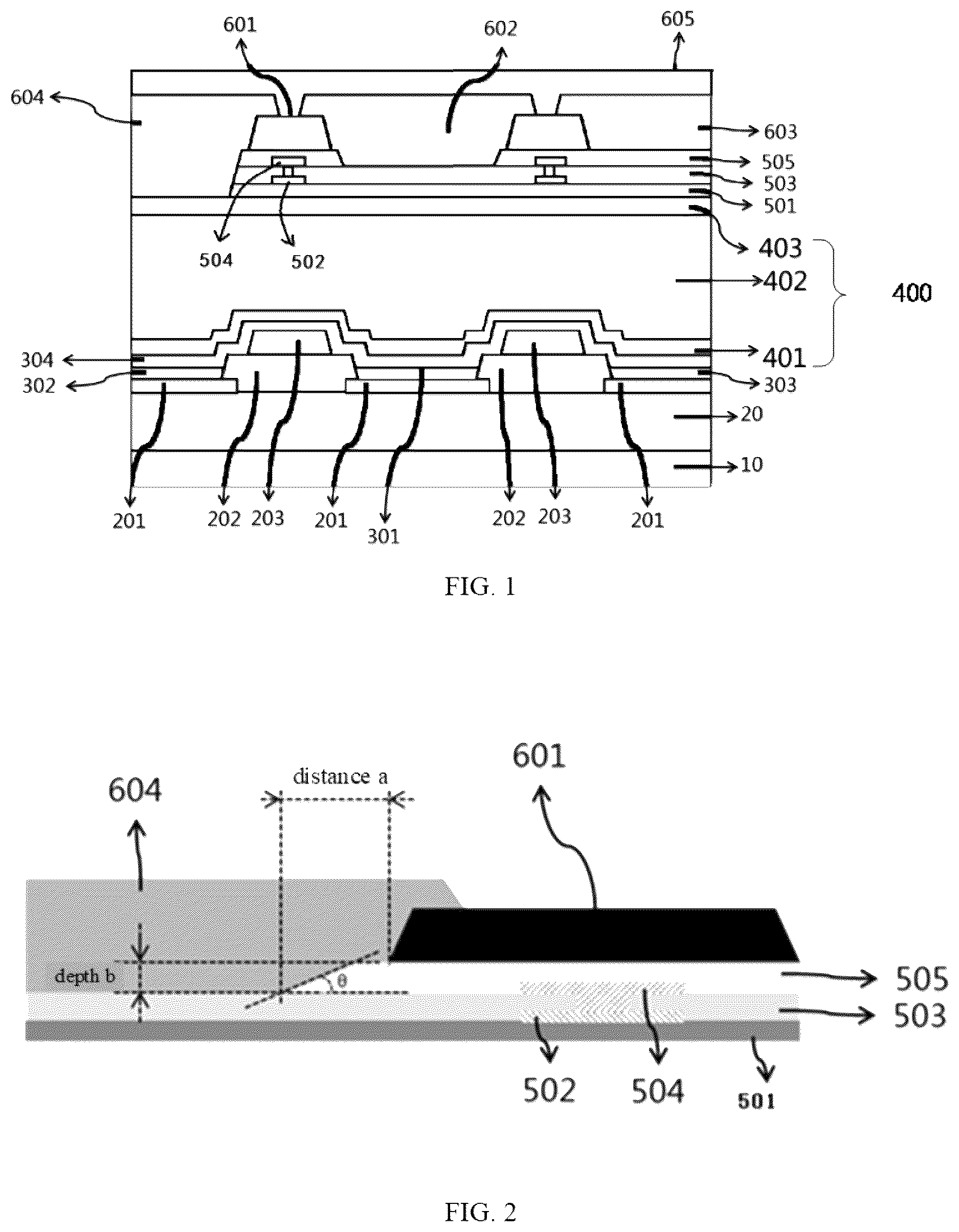 Patent US12622150 — Display panel and method for manufacturing the same, and displaying device — Figure 1