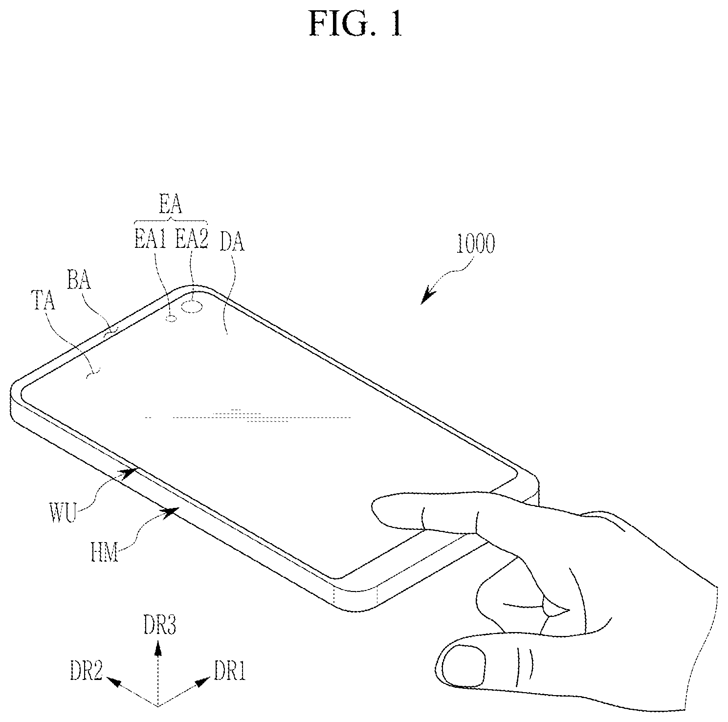Patent US12622151 — Light emitting display device and electronic device having the same — Figure 1