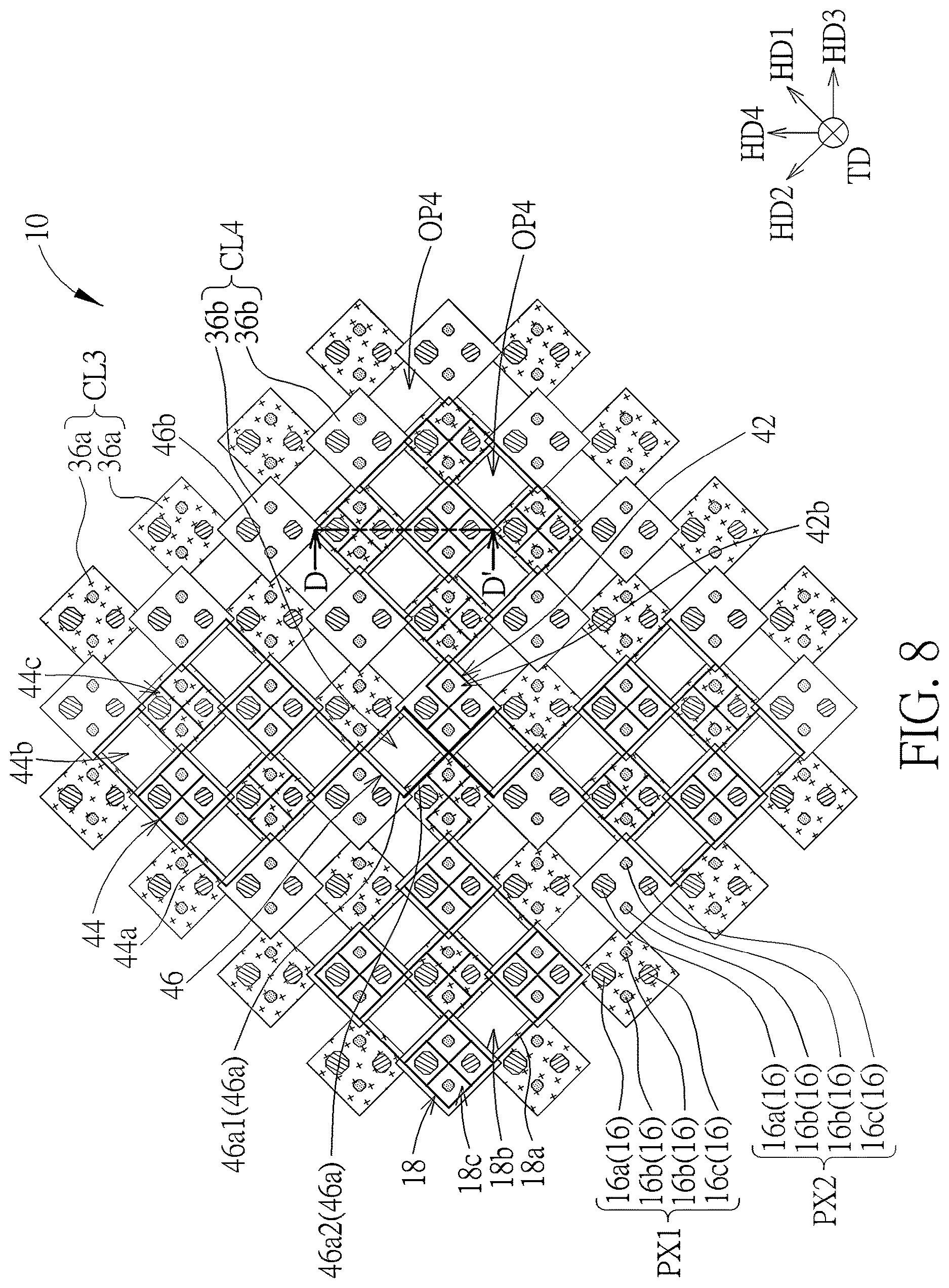 Patent US12622152 Figure 8 – Electronic device