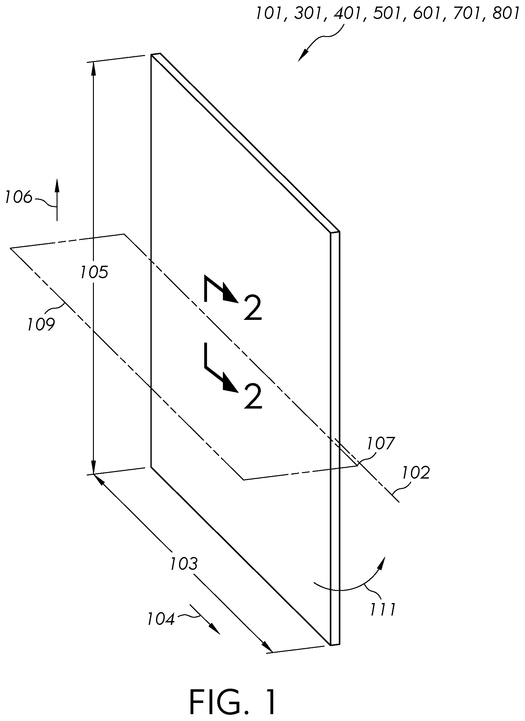 Patent US12622164 — Foldable substrates and methods of making — Figure 1