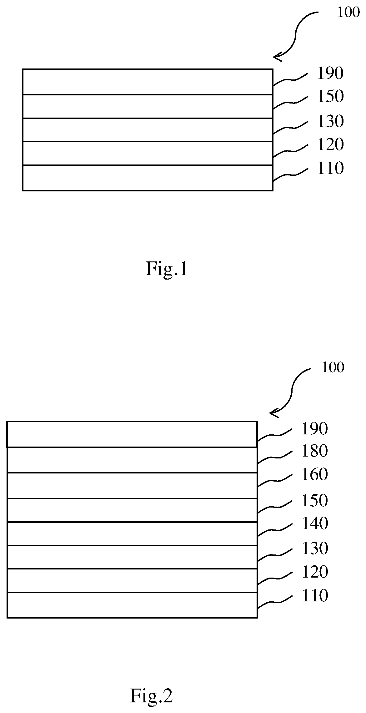 Patent US12622166 — Organic electronic device comprising an anode layer, a cathode layer, at least one emission layer (EML) and at least one hole injection layer (HIL) — Figure 1