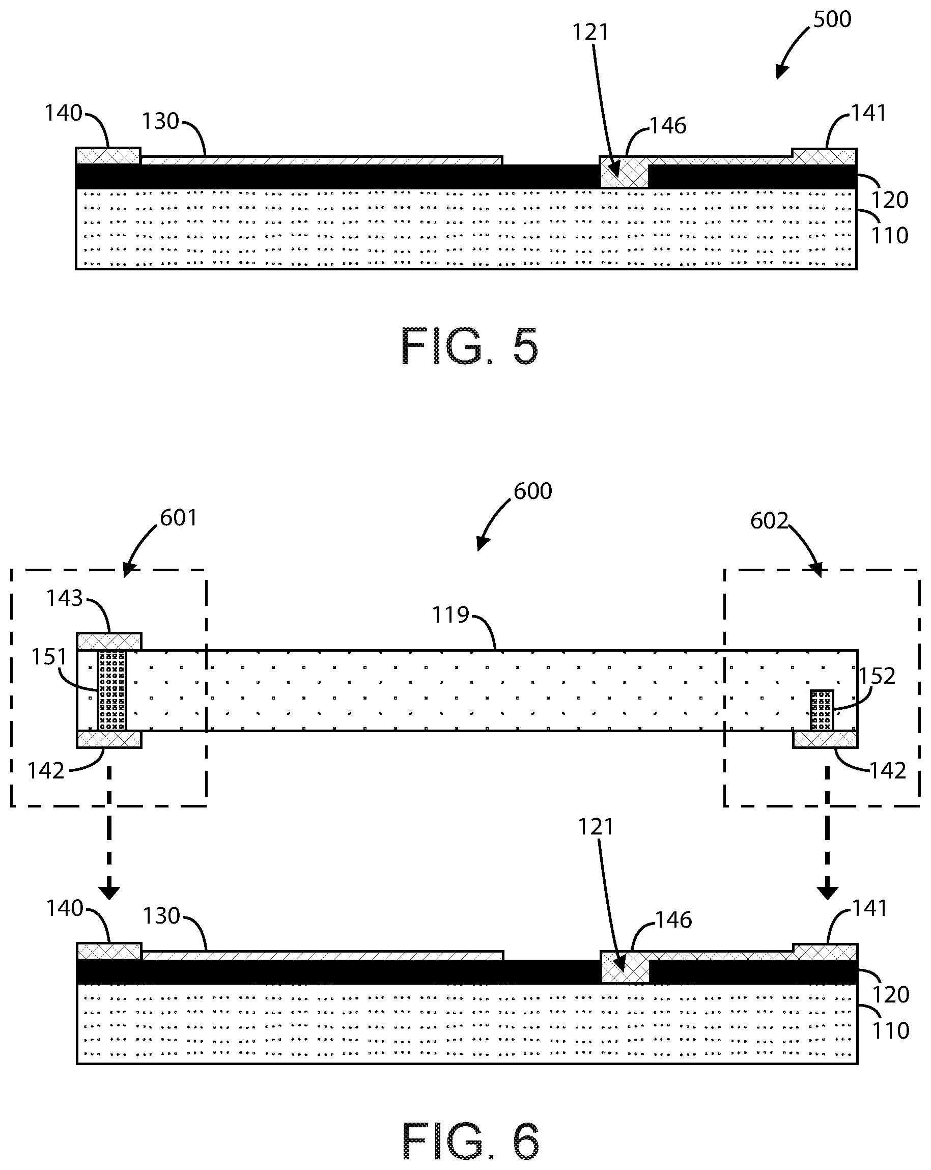 Patent US12622174 Figure 6 – Methods of forming group III piezoelectric thin films via removal of portions of first sputtered material