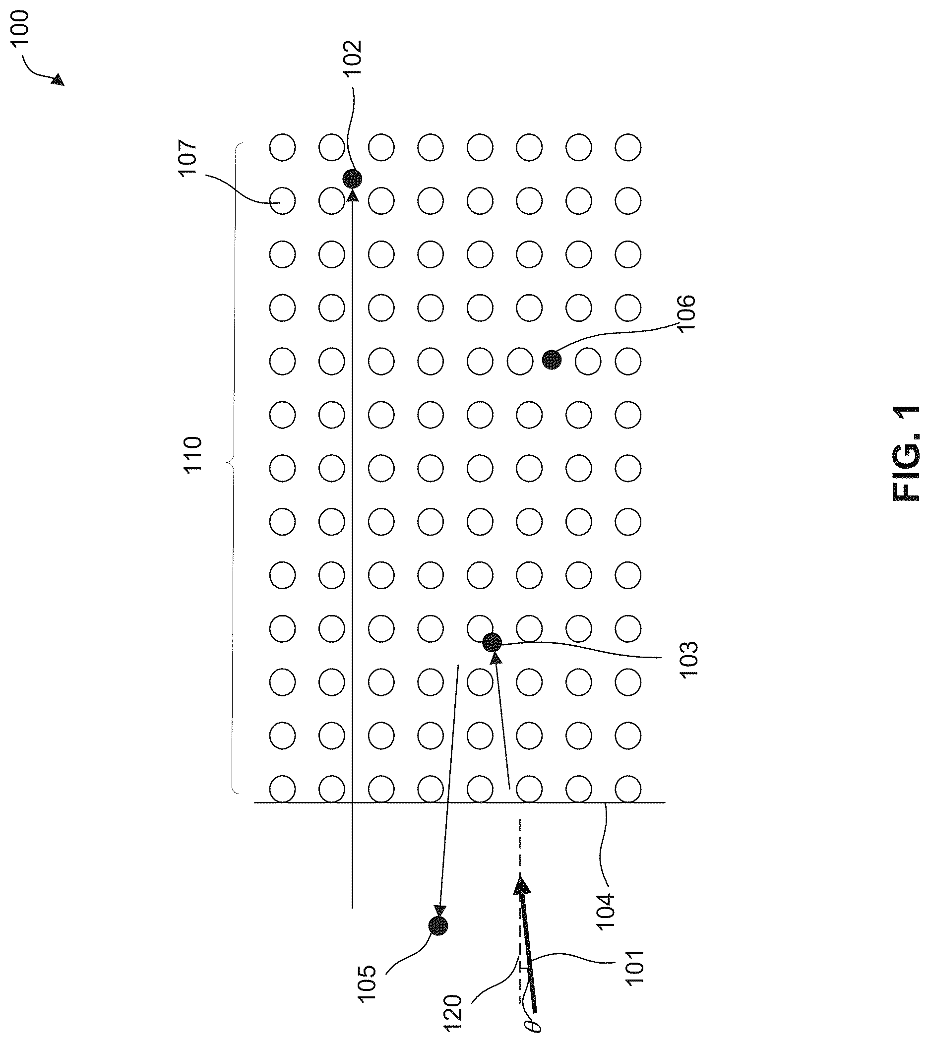Patent US12622191 — Method for ion implantation that adjusts a target's tilt angle based on a distribution of ejected ions from a target — Figure 1
