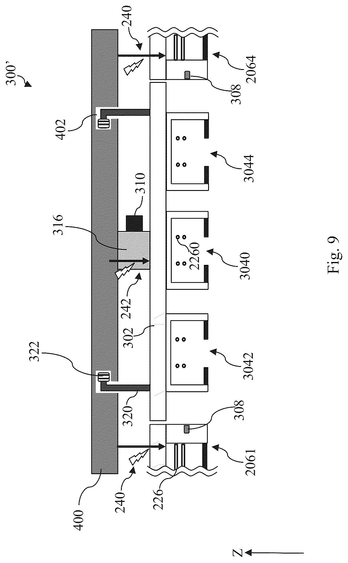 Patent US12622215 Figure 8 – Turntable for wafer transport system