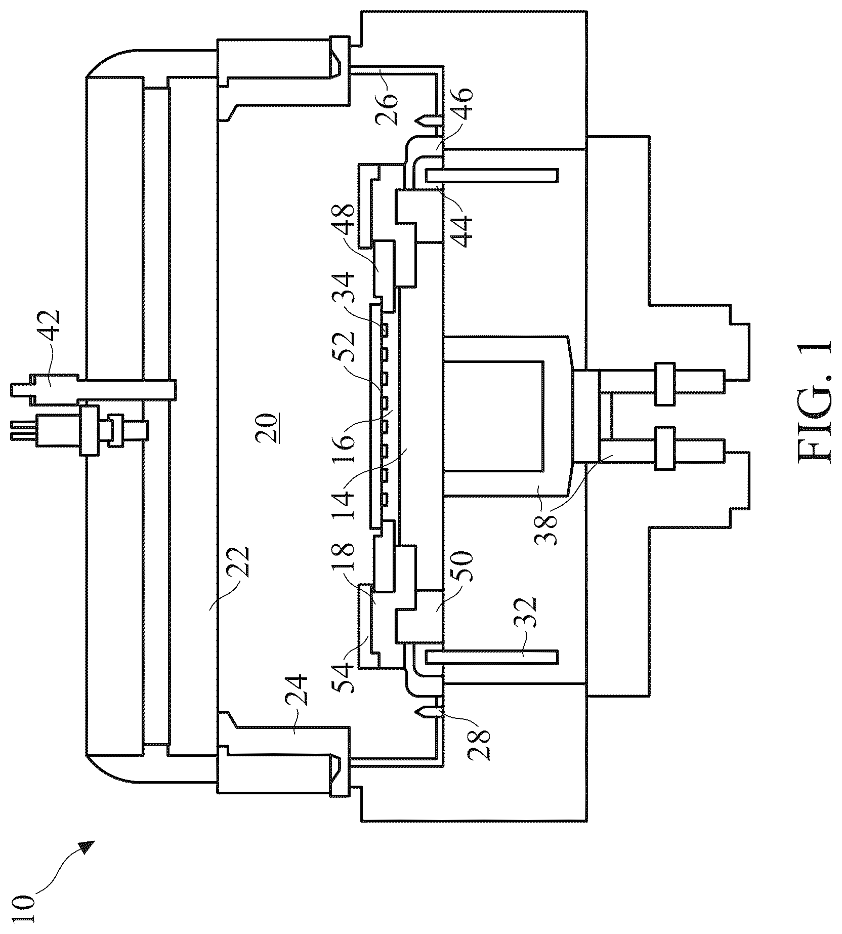 Patent US12622220 — Thermal pad for etch rate uniformity — Figure 1