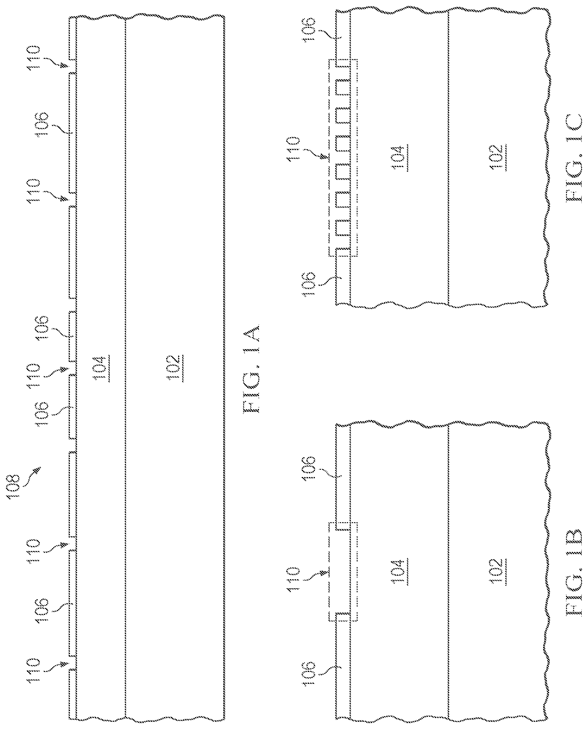 Patent US12622238 — Device and method for fabricating a patterned FD-SOI wafer including exposed buried oxide — Figure 1