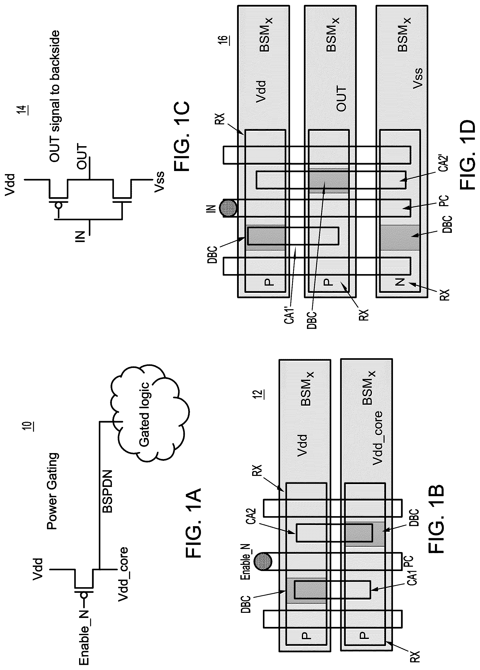 Patent US12622252 — Backside contacts for source/drain regions — Figure 1
