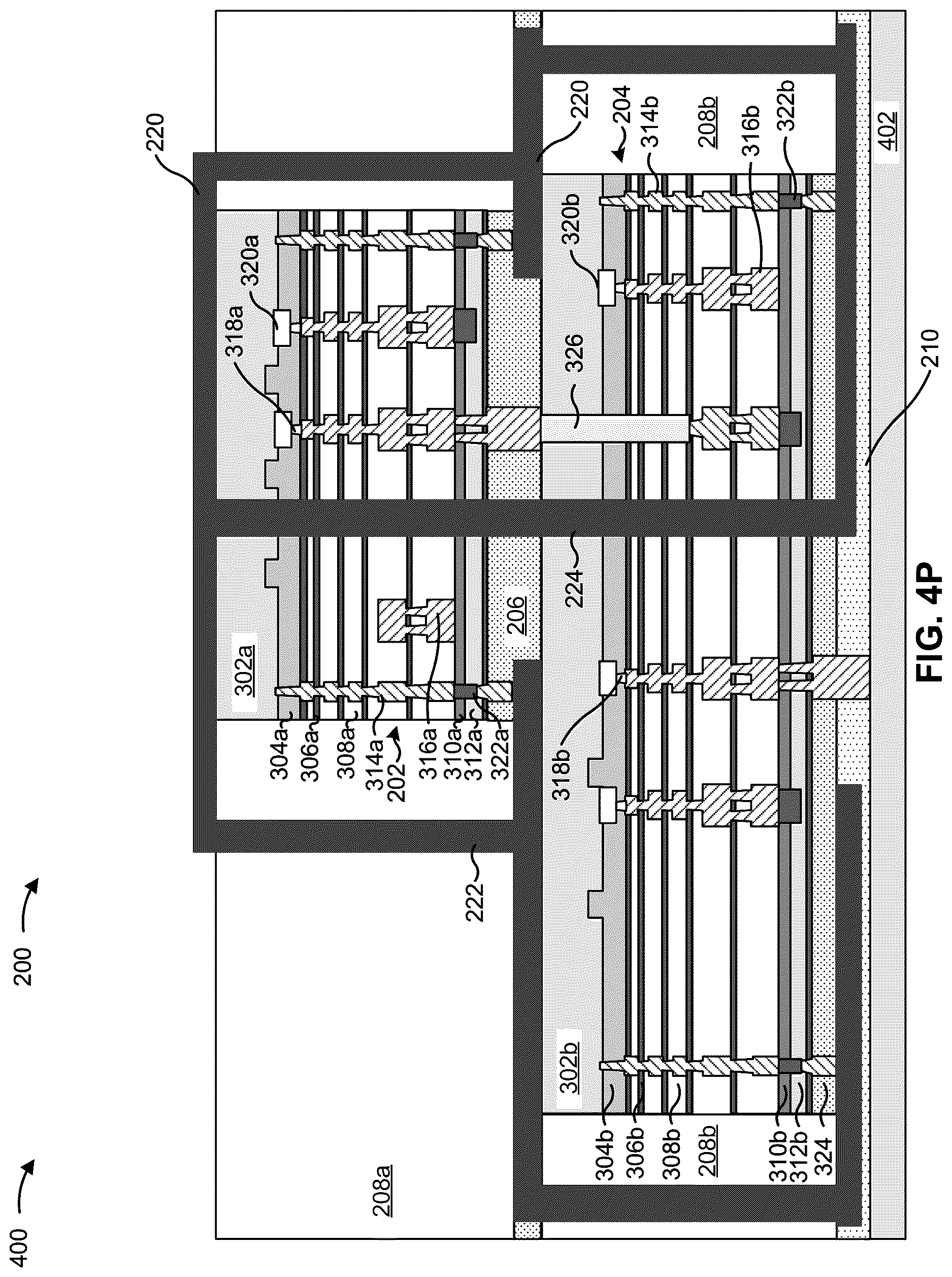 Patent US12622265 Figure 19 – Stacked semiconductor device including a cooling structure