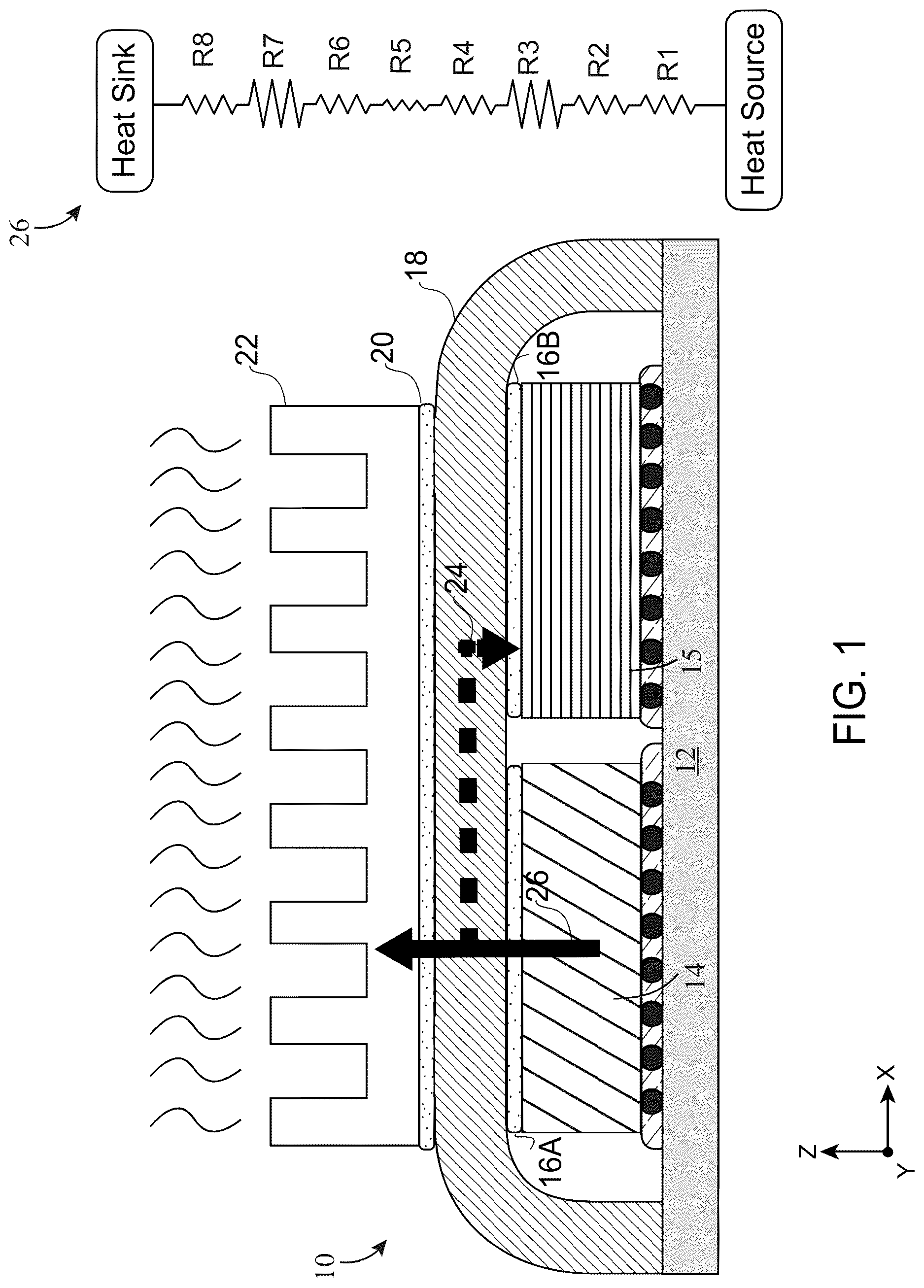 Patent US12622272 — Two-sided liquid cooling — Figure 1