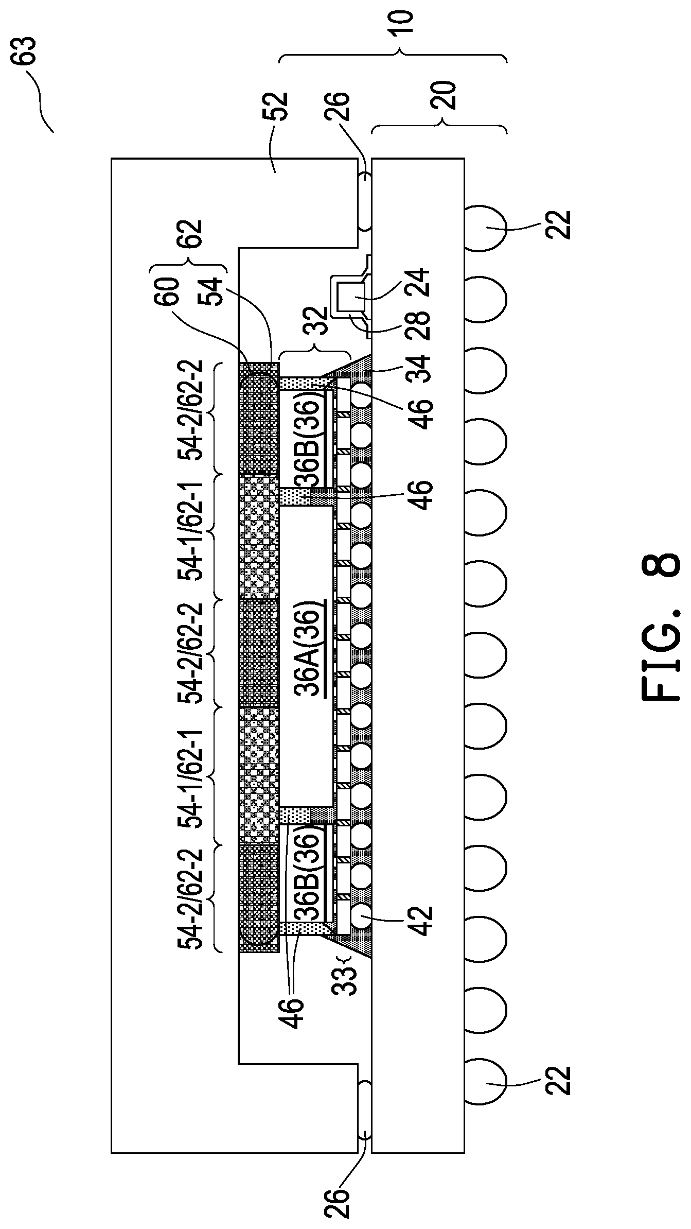 Patent US12622274 Figure 13 – Packages with liquid metal as heat-dissipation media and method forming the same