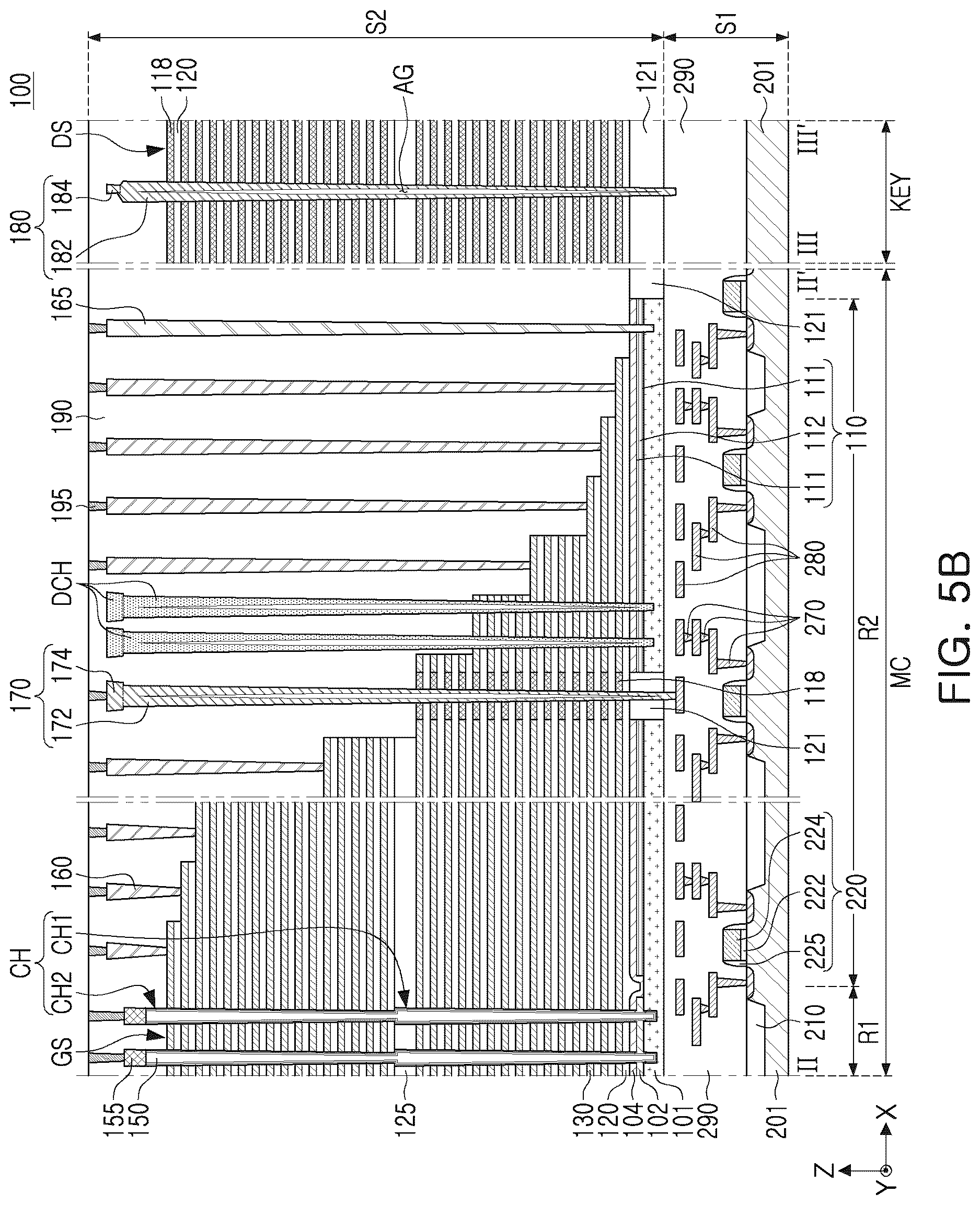 Patent US12622283 Figure 6 – Semiconductor devices and data storage systems including the same