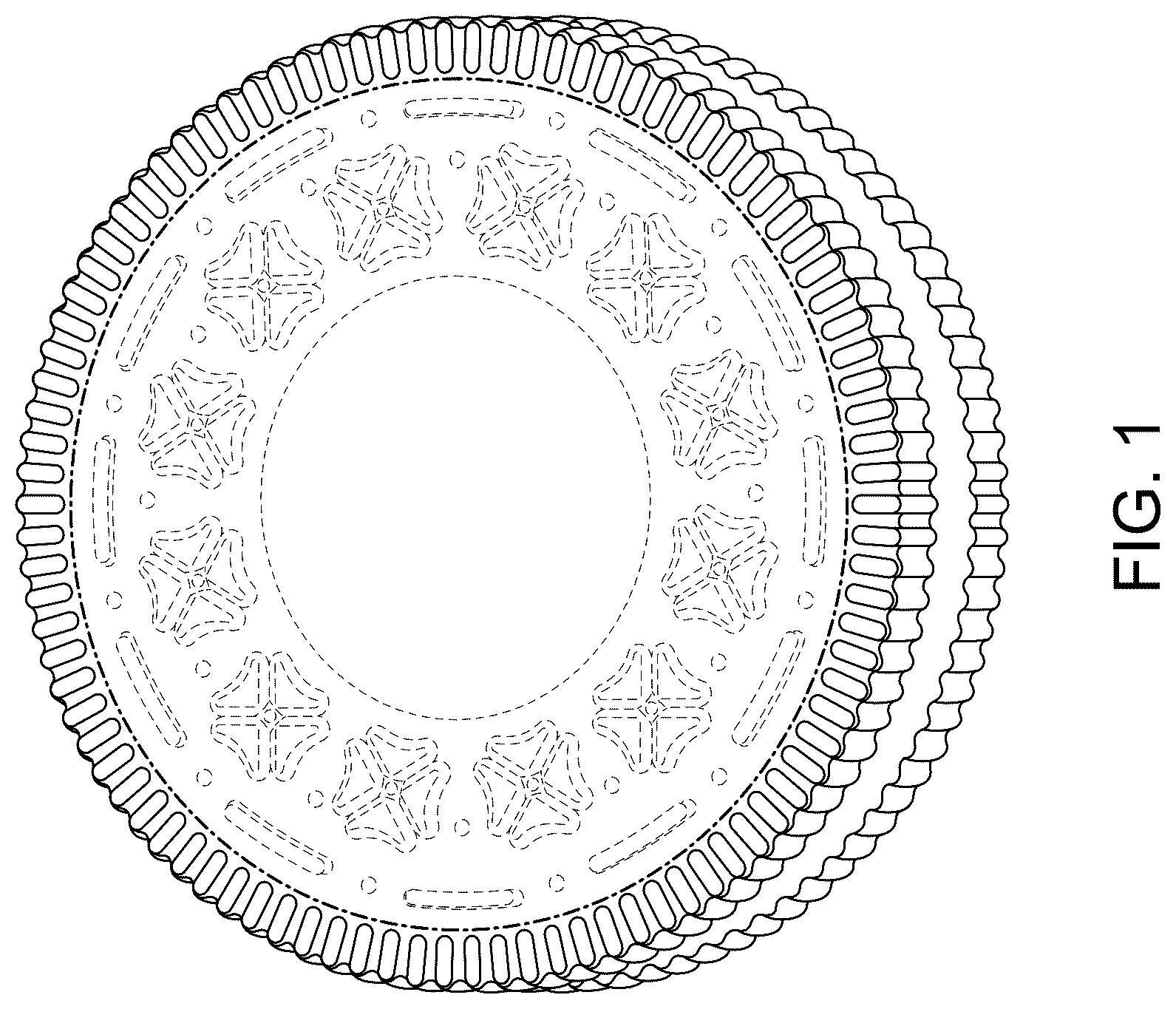 Patent USD1123300 — Food product — Figure 1