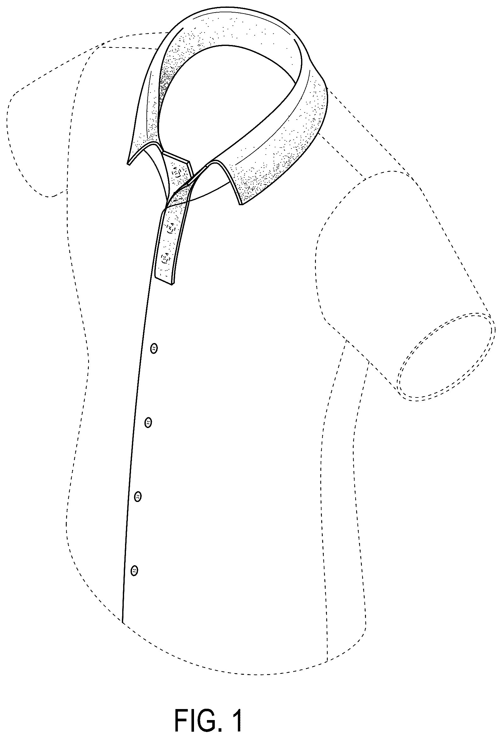 Patent USD1123314 Figure 1 – Shirt