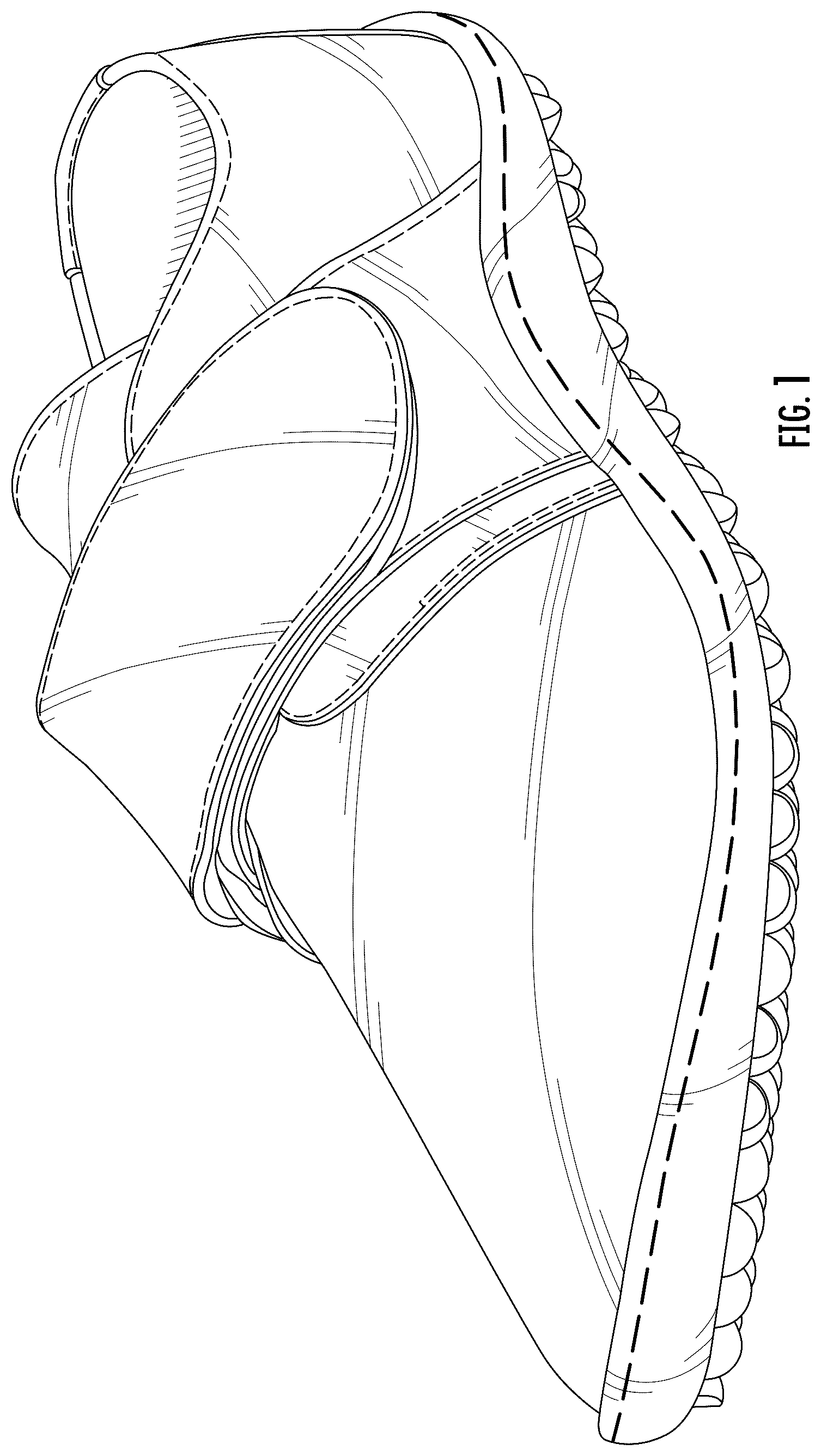 Patent USD1123321 — Shoe — Figure 1
