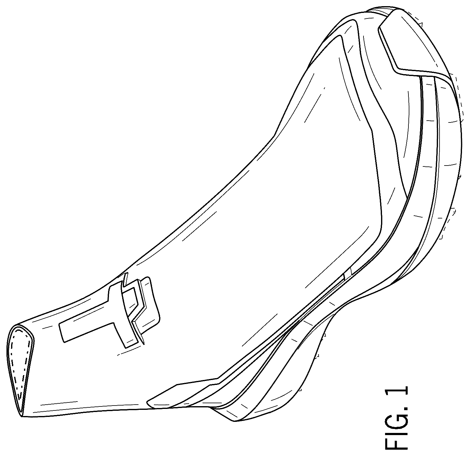 Patent USD1123323 — Footwear — Figure 1