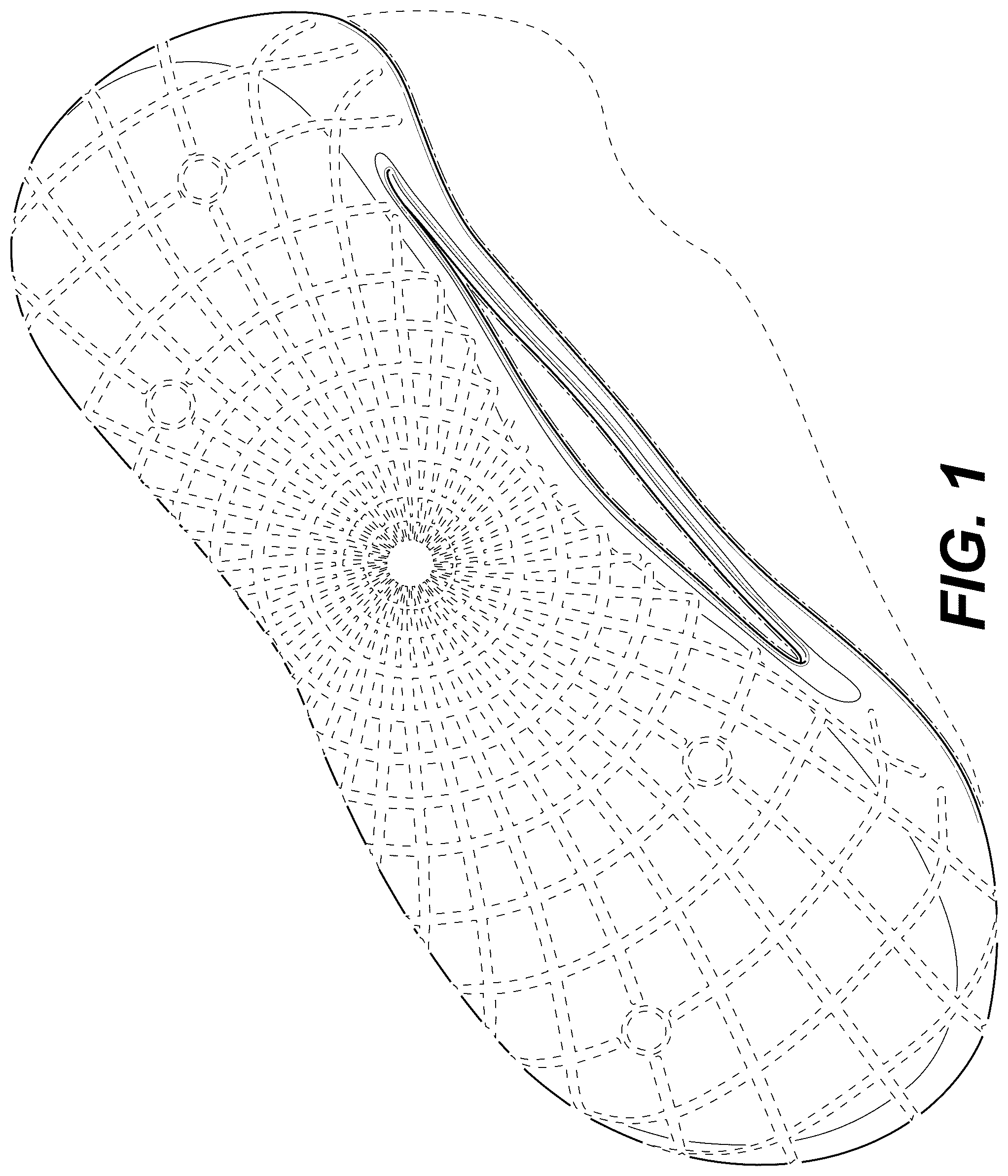 Patent USD1123333 — Footwear — Figure 1