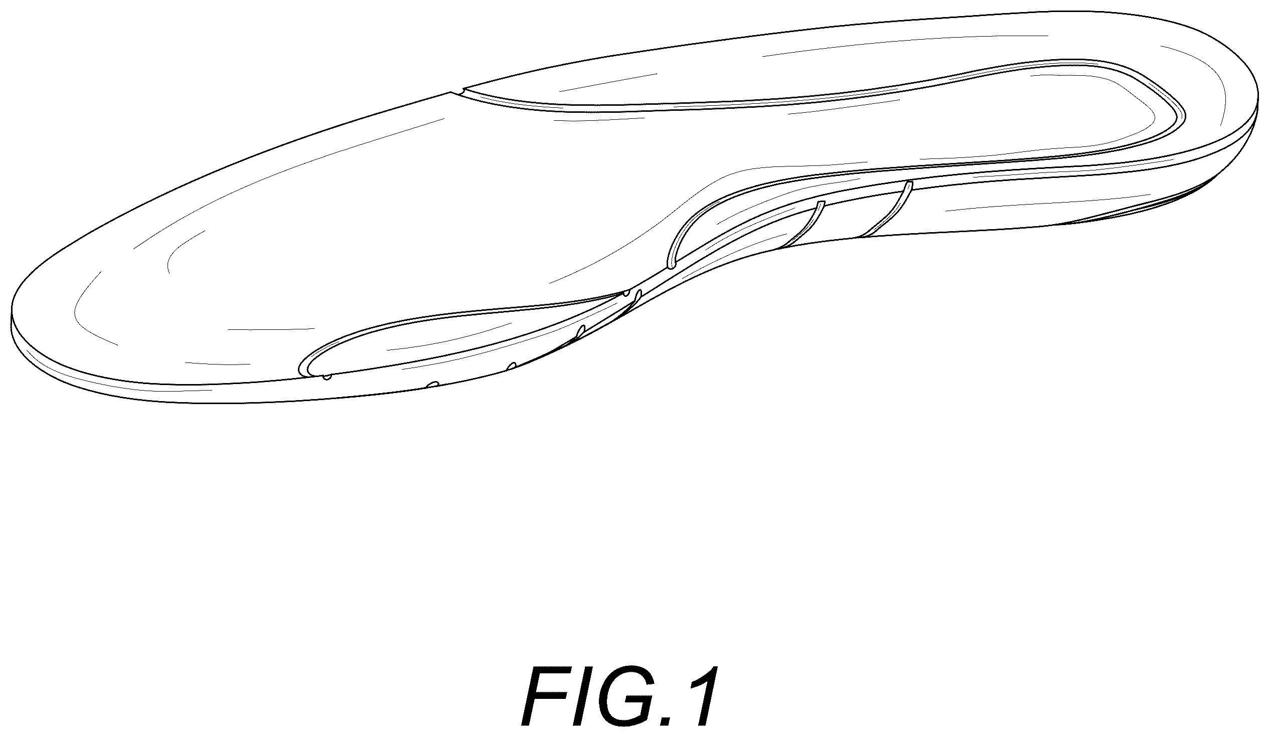 Patent USD1123344 — Insole — Figure 1
