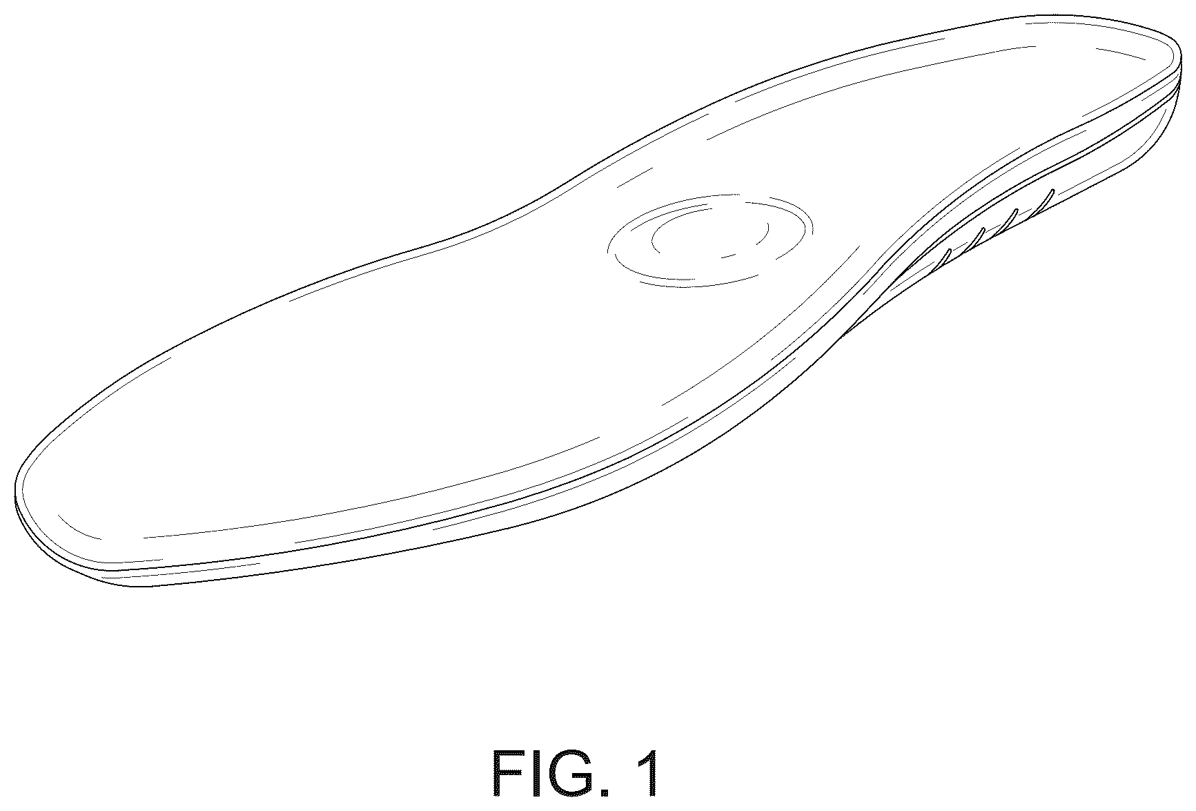 Patent USD1123346 Figure 1 – Insole