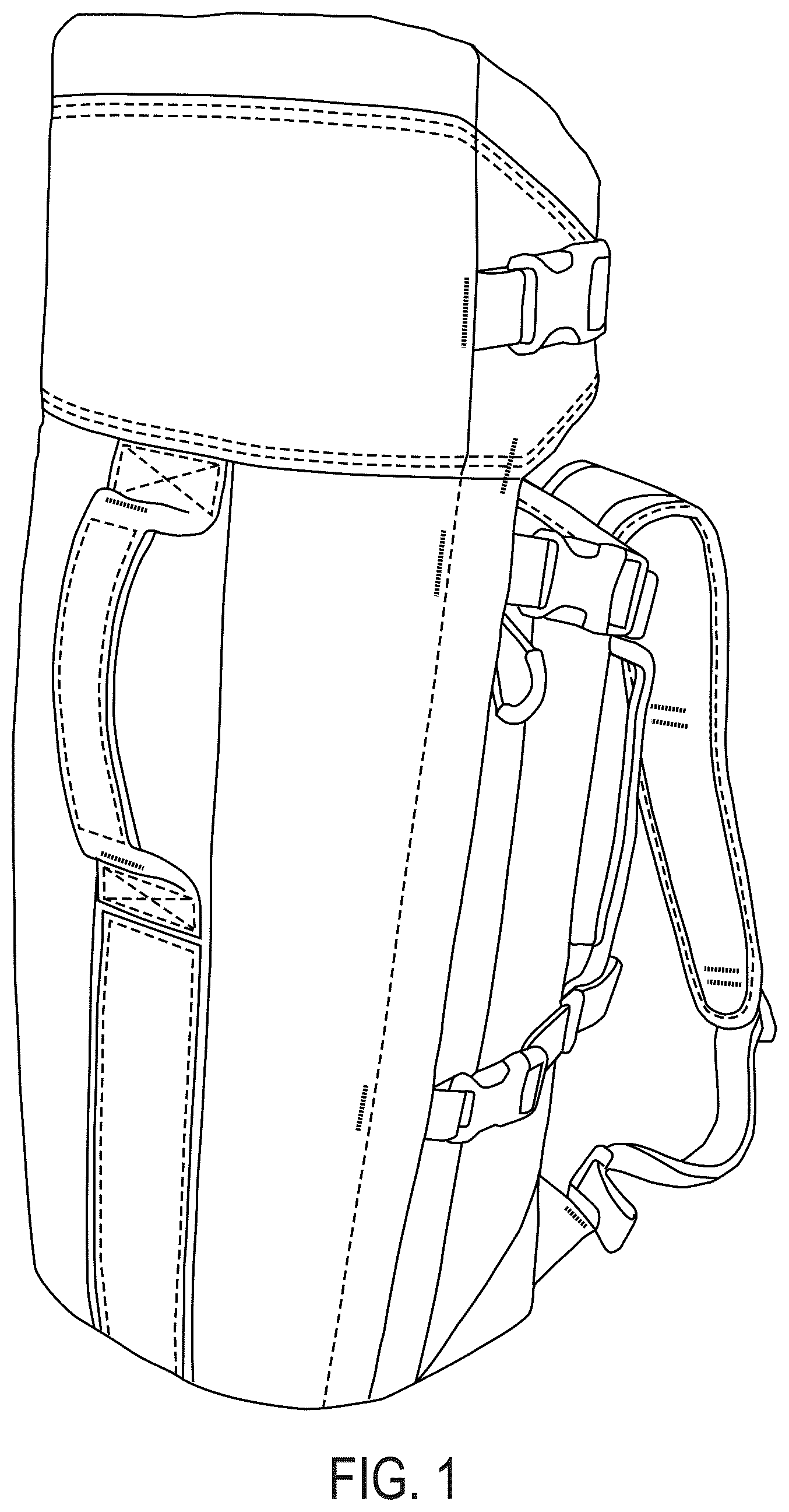 Patent USD1123356 — Backpack for carrying animals — Figure 1