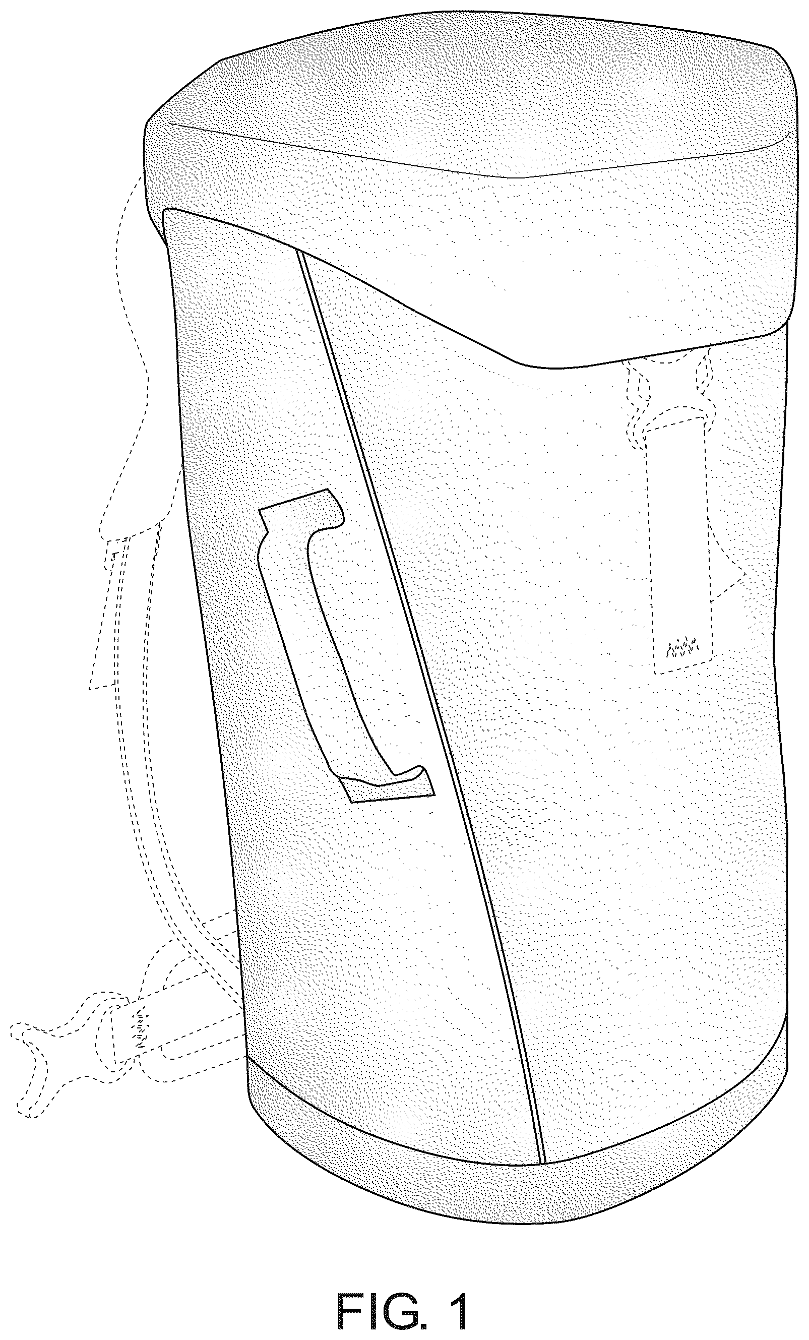 Patent USD1123362 Figure 1 – Bag