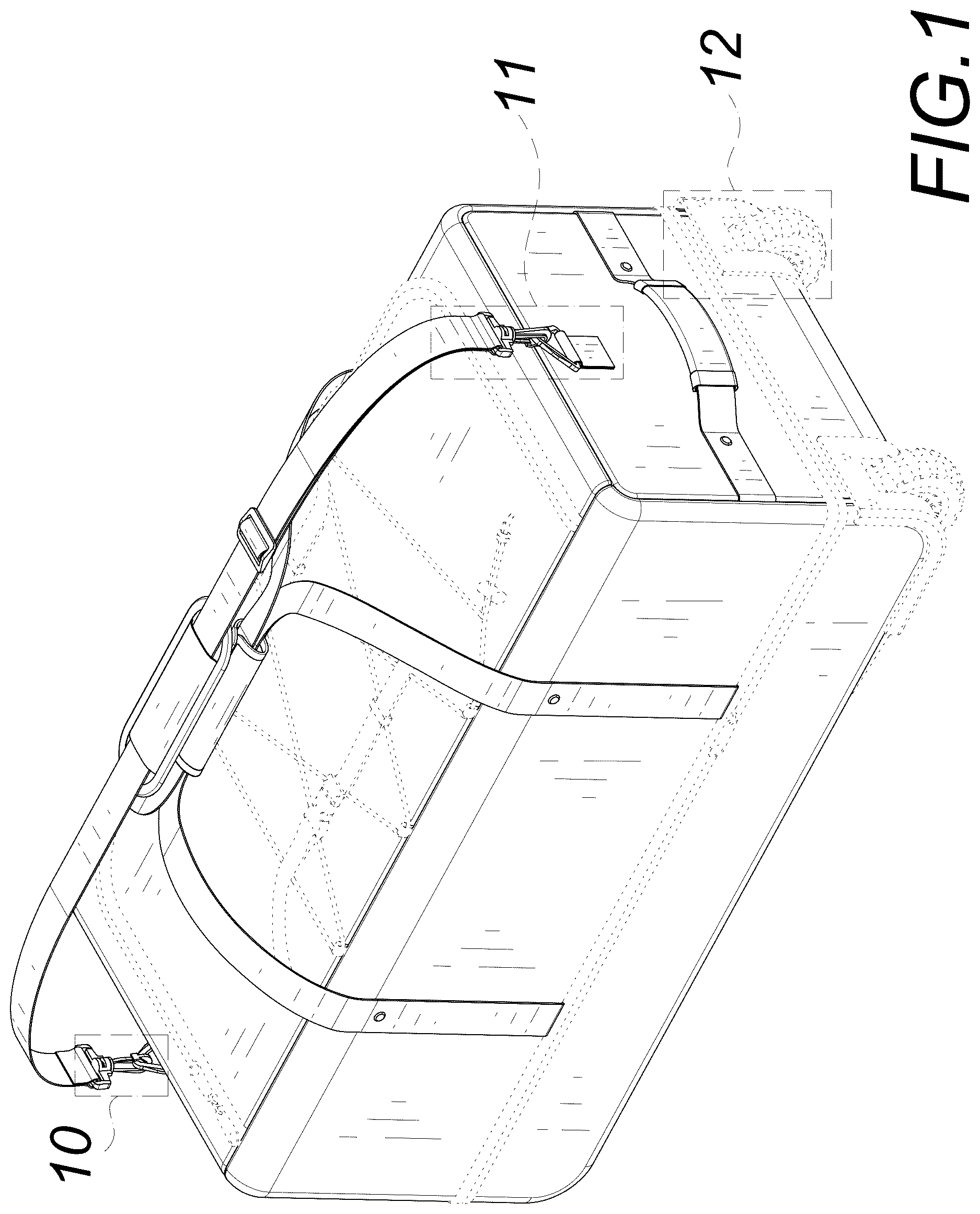 Patent USD1123369 — Bag — Figure 1