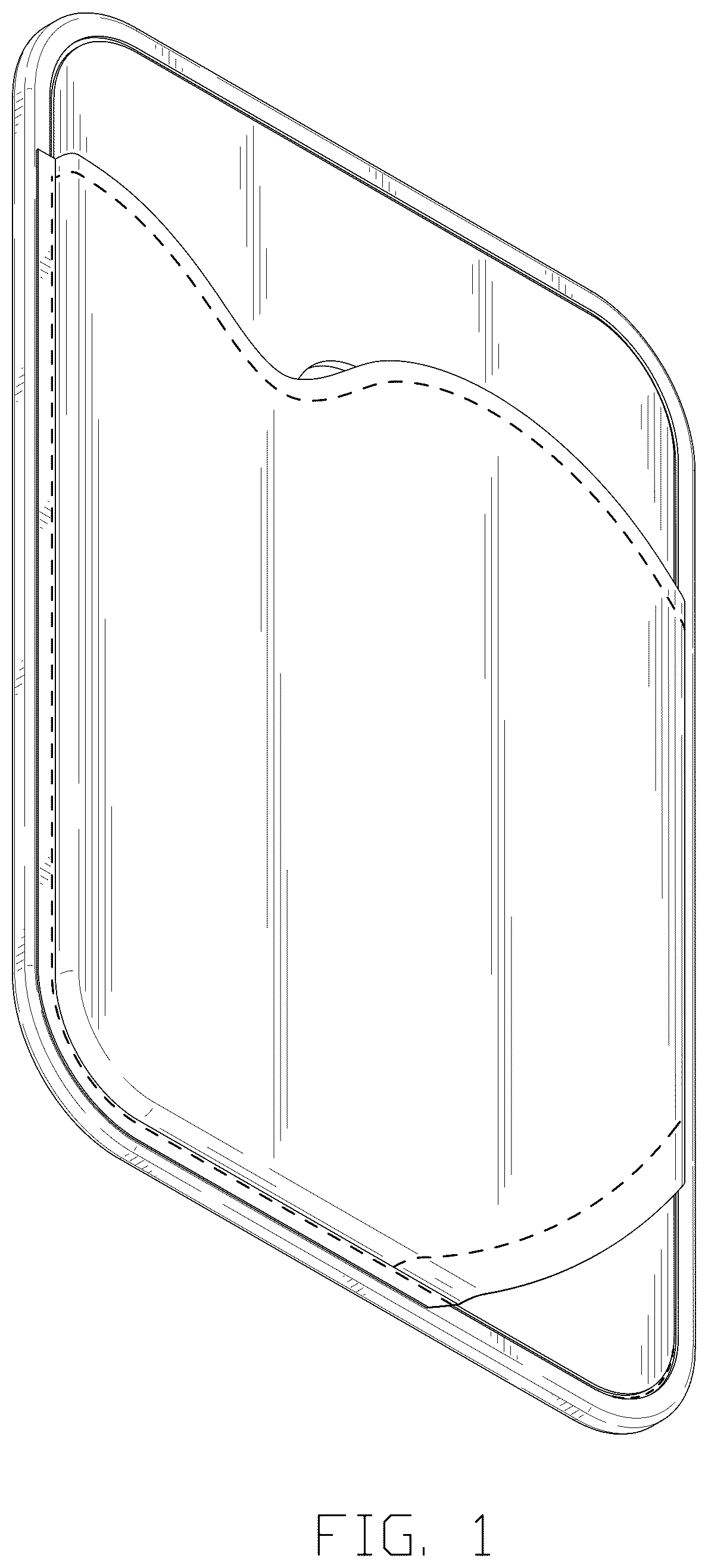 Patent USD1123376 — Wallet — Figure 1