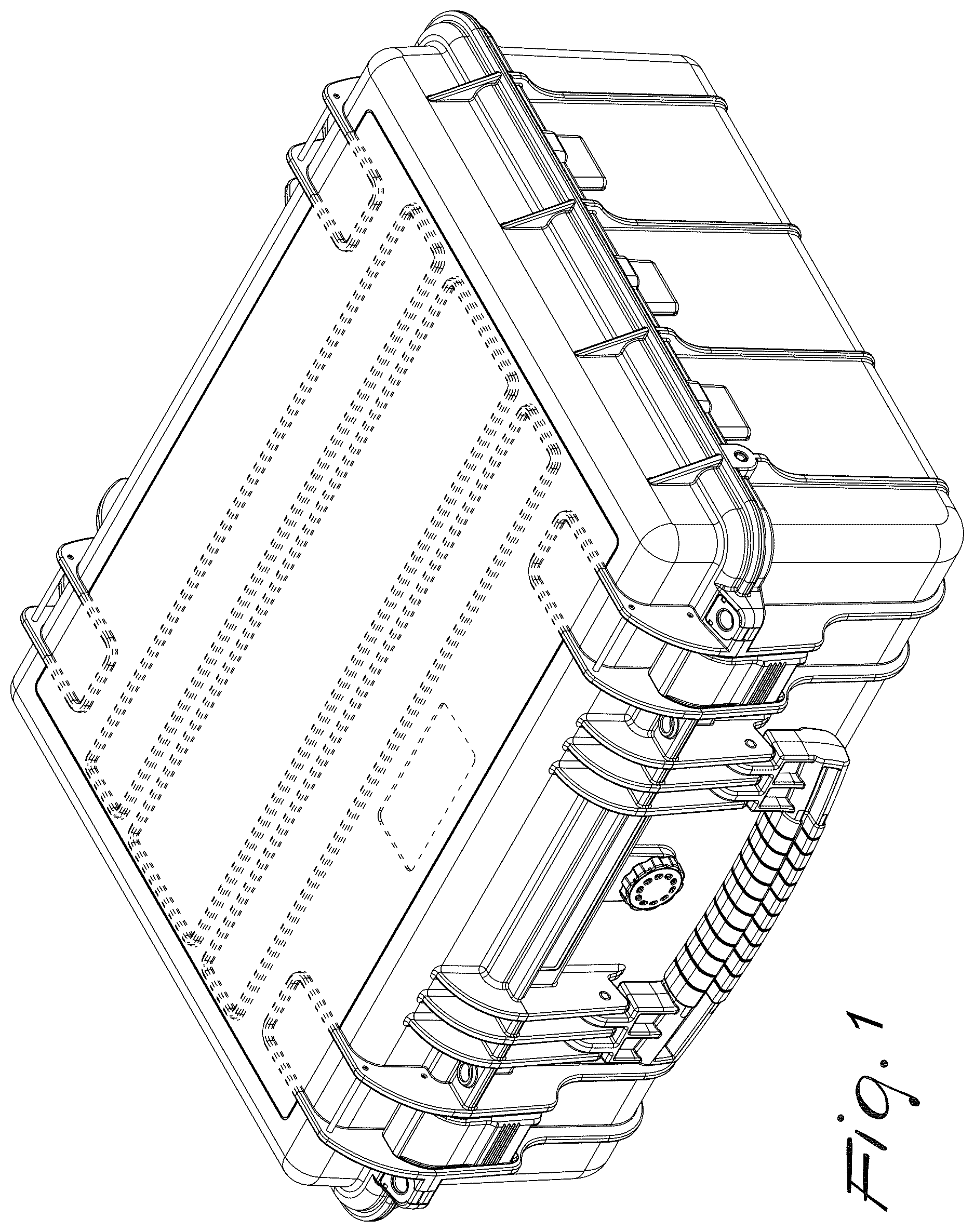 Patent USD1123379 — Trunk — Figure 1