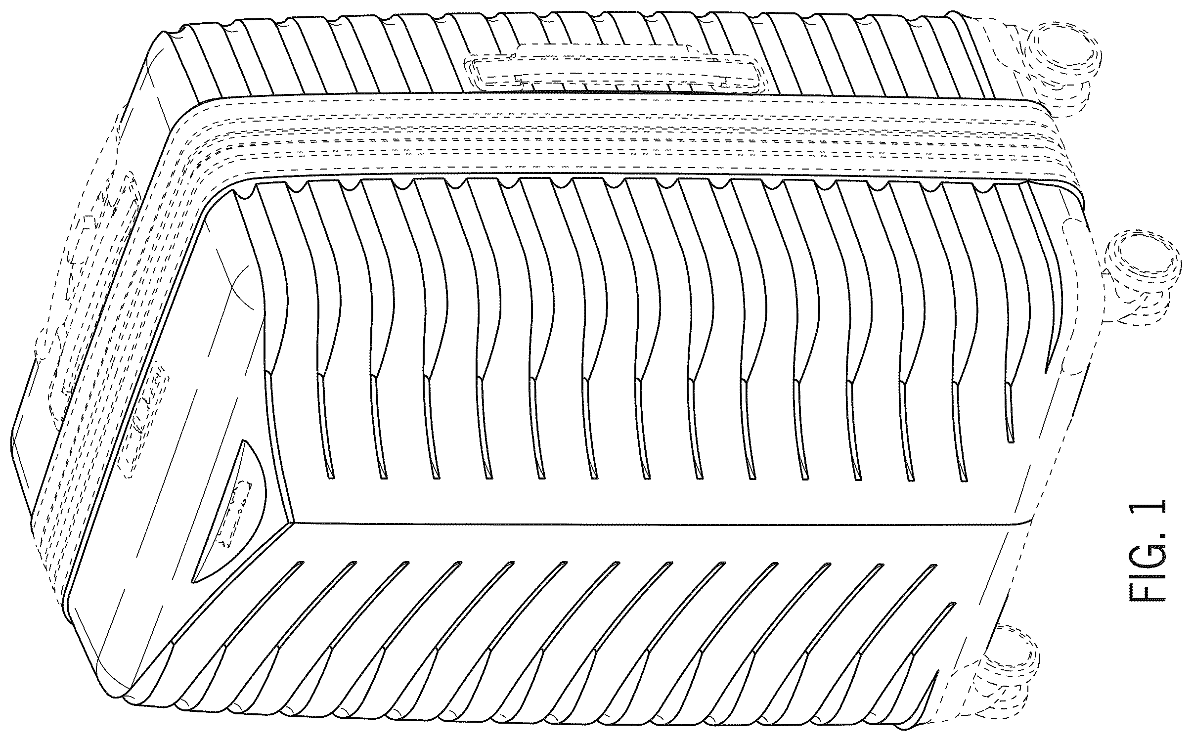 Patent USD1123381 — Luggage — Figure 1