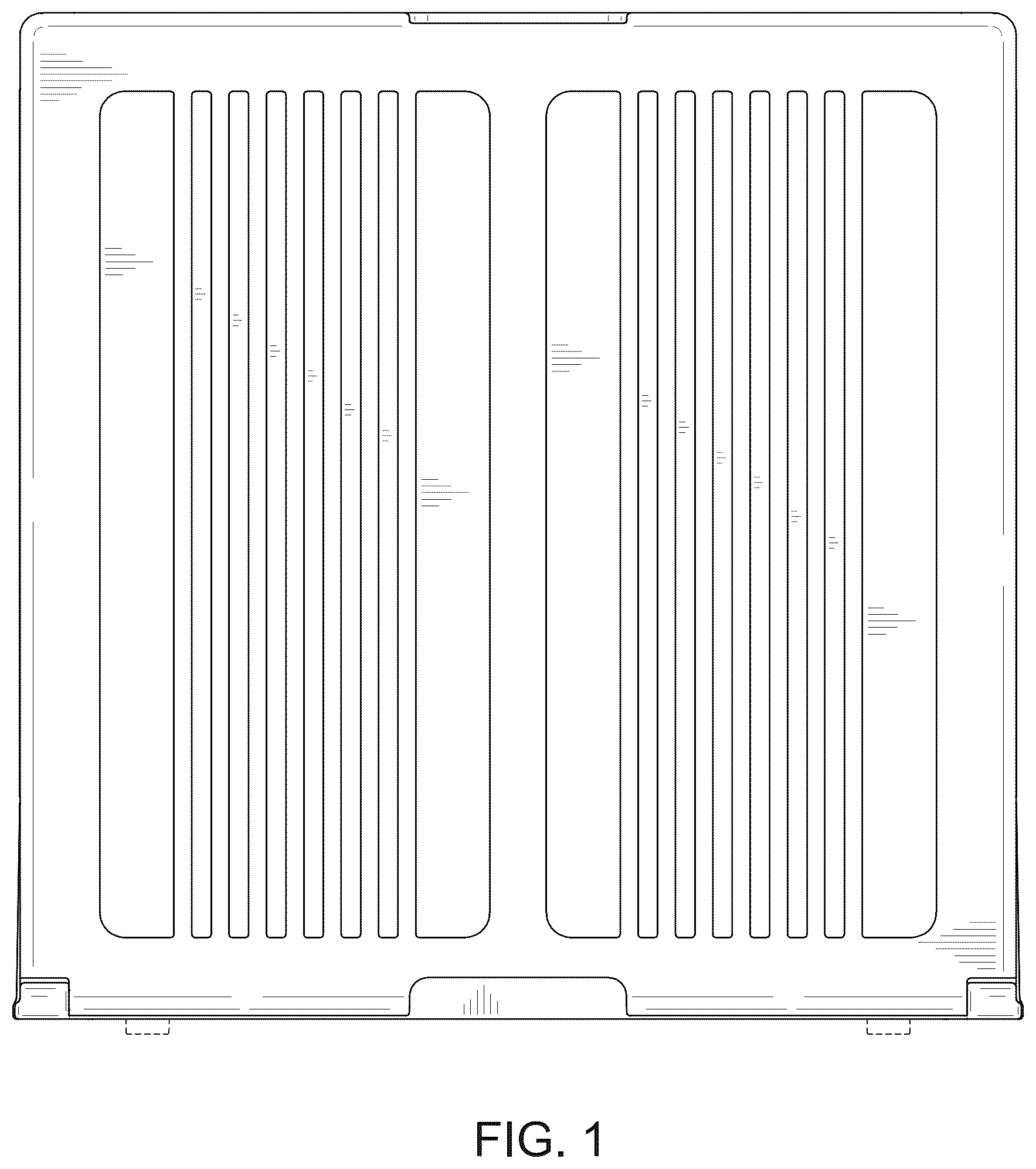 Patent USD1123391 — Storage box — Figure 1