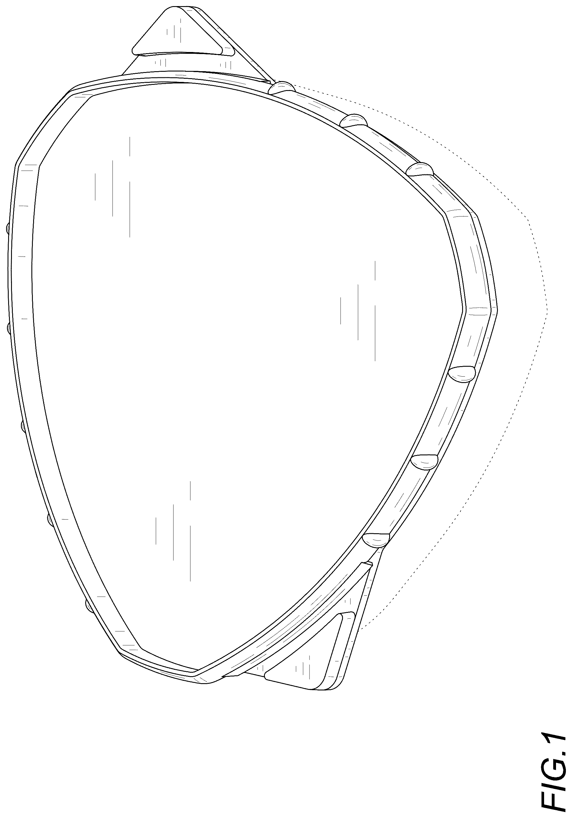 Patent USD1123408 — Floor brush — Figure 1