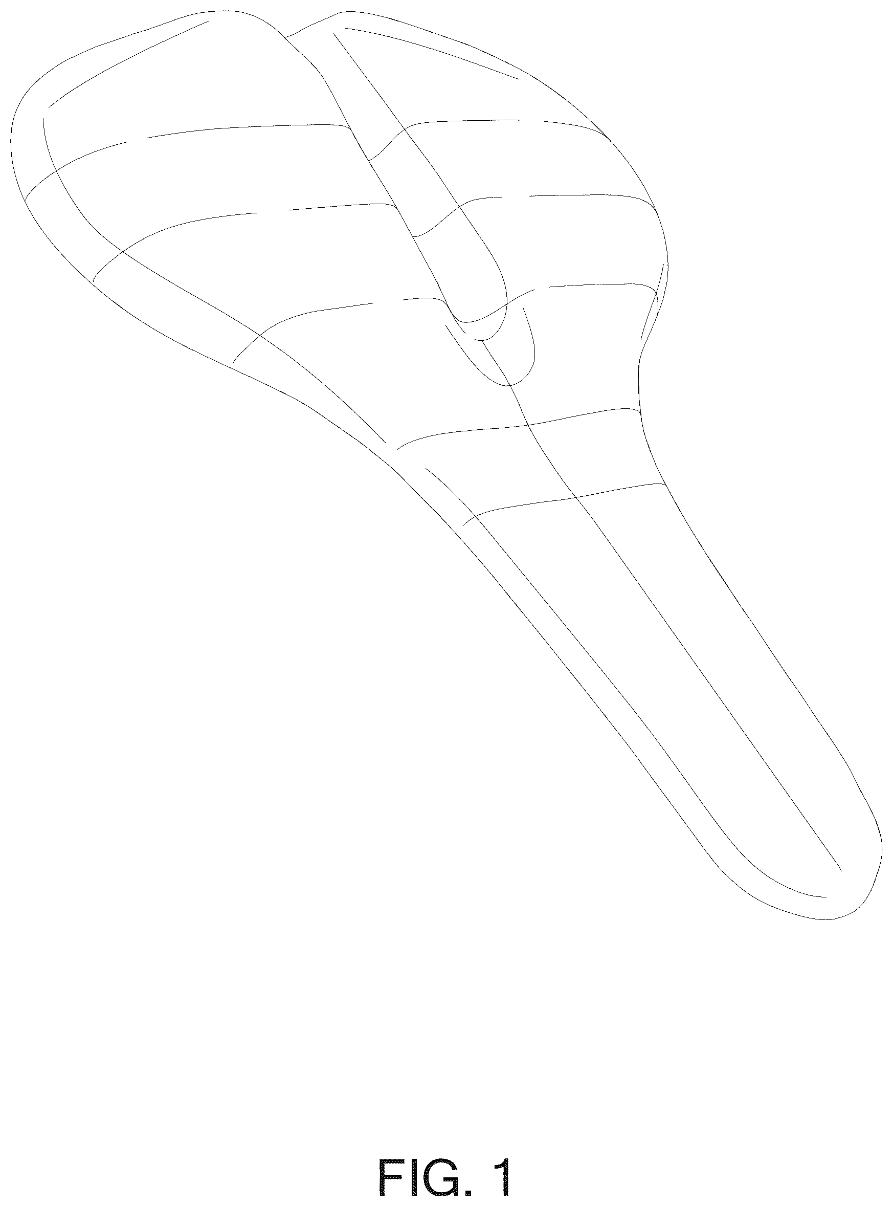 Patent USD1123424 Figure 1 – Bike seat cushion