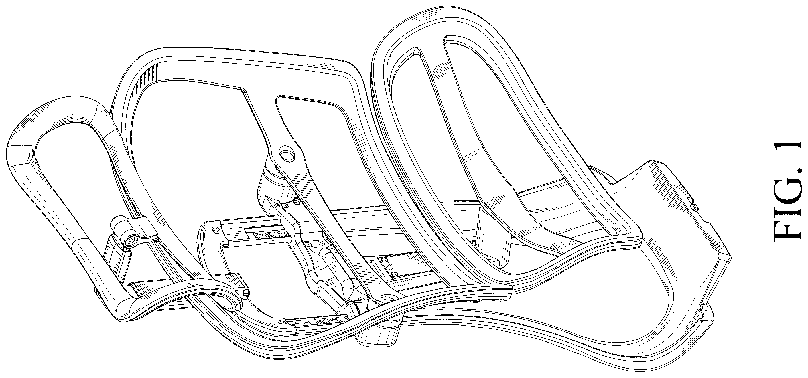 Patent USD1123428 — Chair back — Figure 1