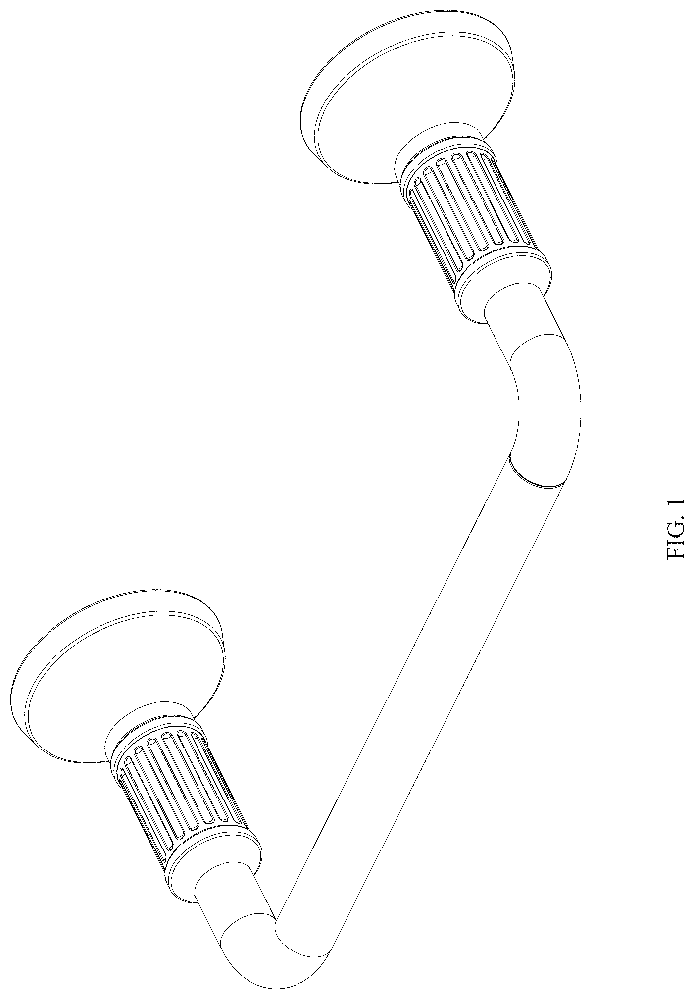 Patent USD1123437 Figure 1 – Toilet tissue holder