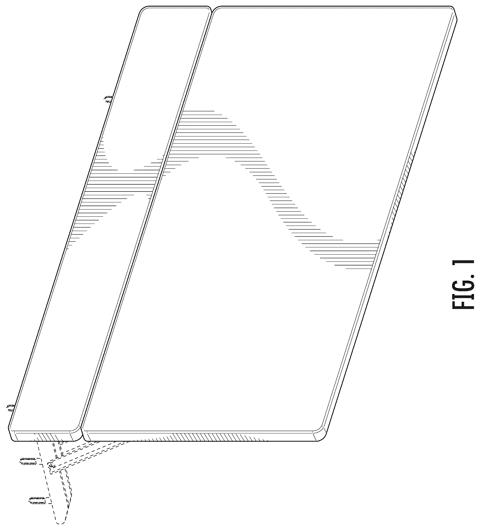 Patent USD1123439 — Work table — Figure 1