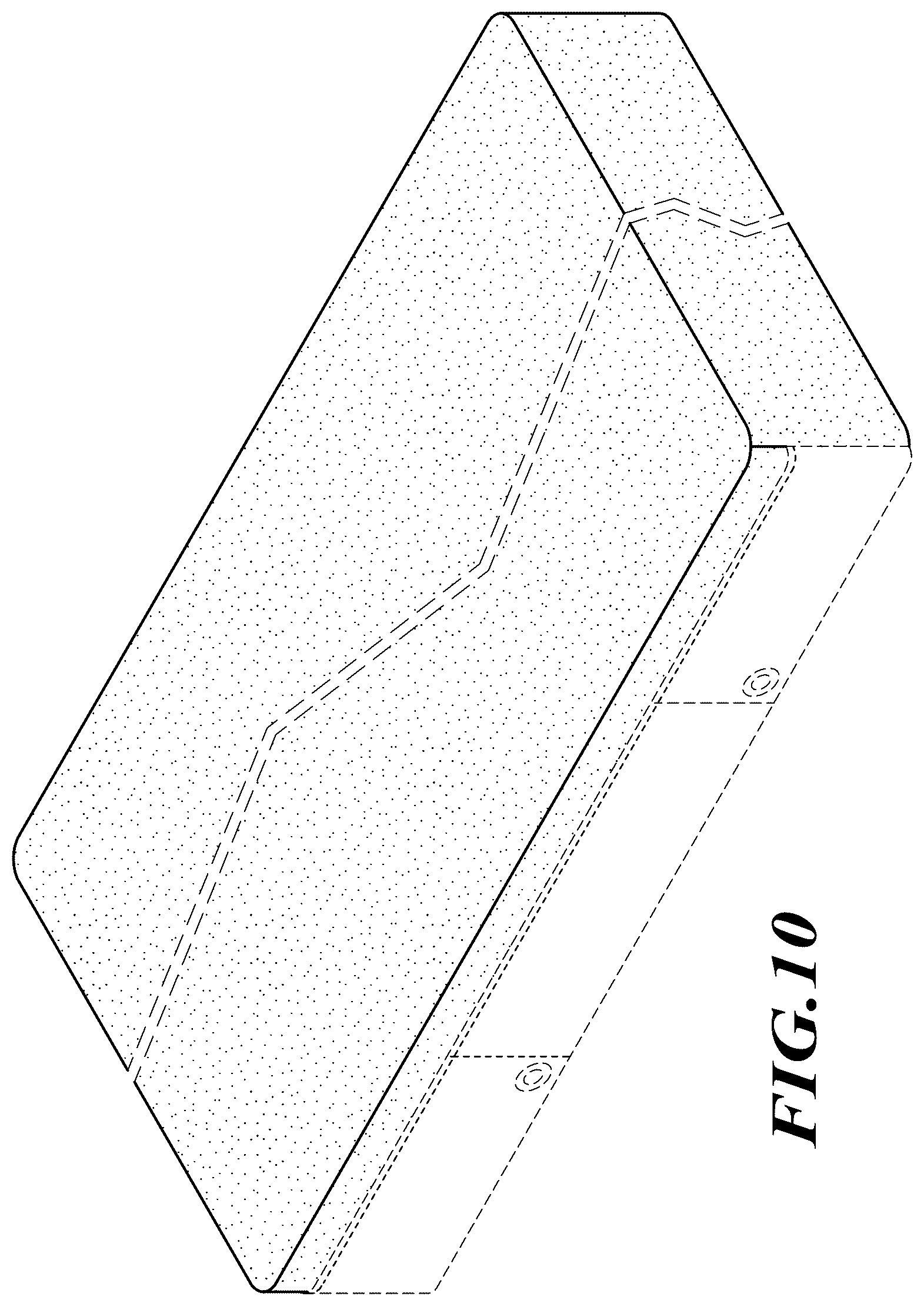 Patent USD1123448 Figure 8 – Fitted bed sheet