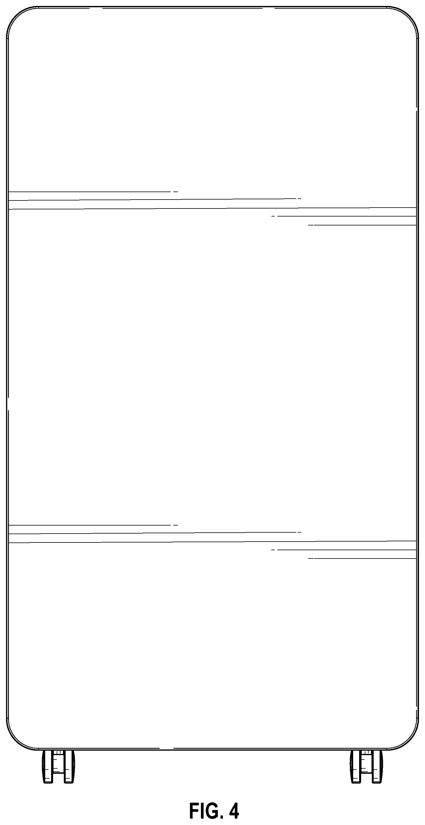 Patent USD1123462 Figure 4 – Closet with pegboard surface