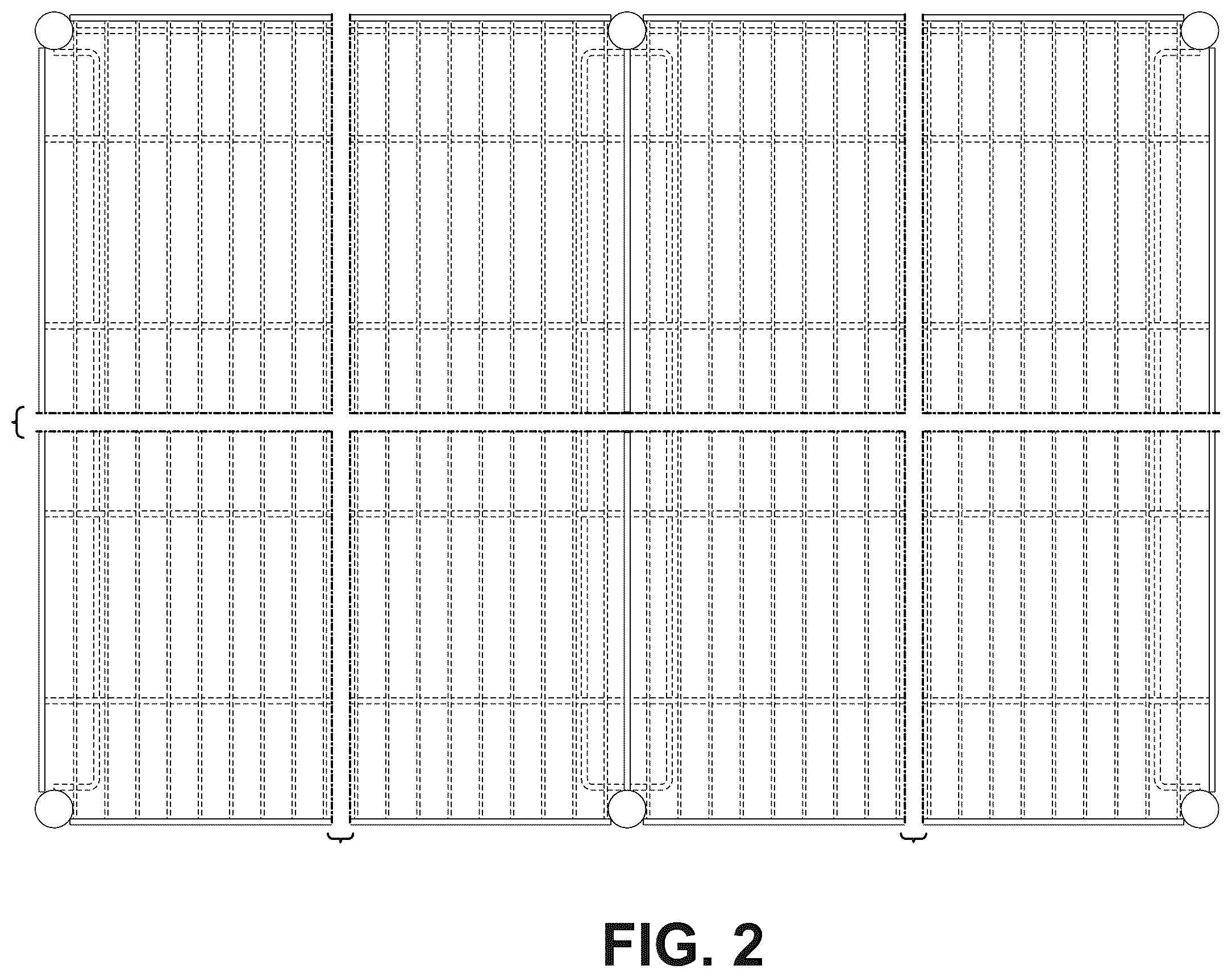 Patent USD1123466 Figure 2 – Shelving unit