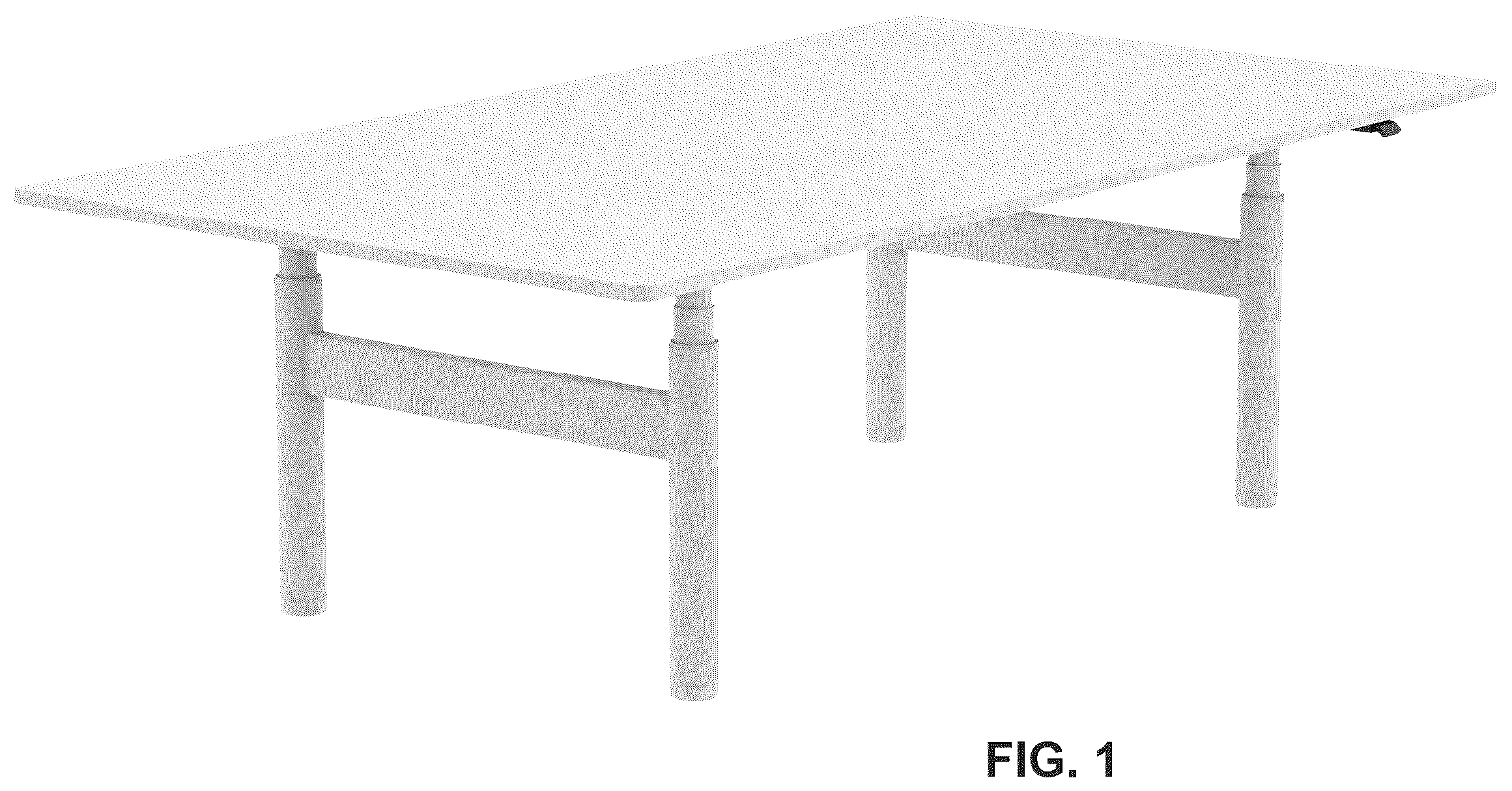 Patent USD1123469 Figure 1 – Table
