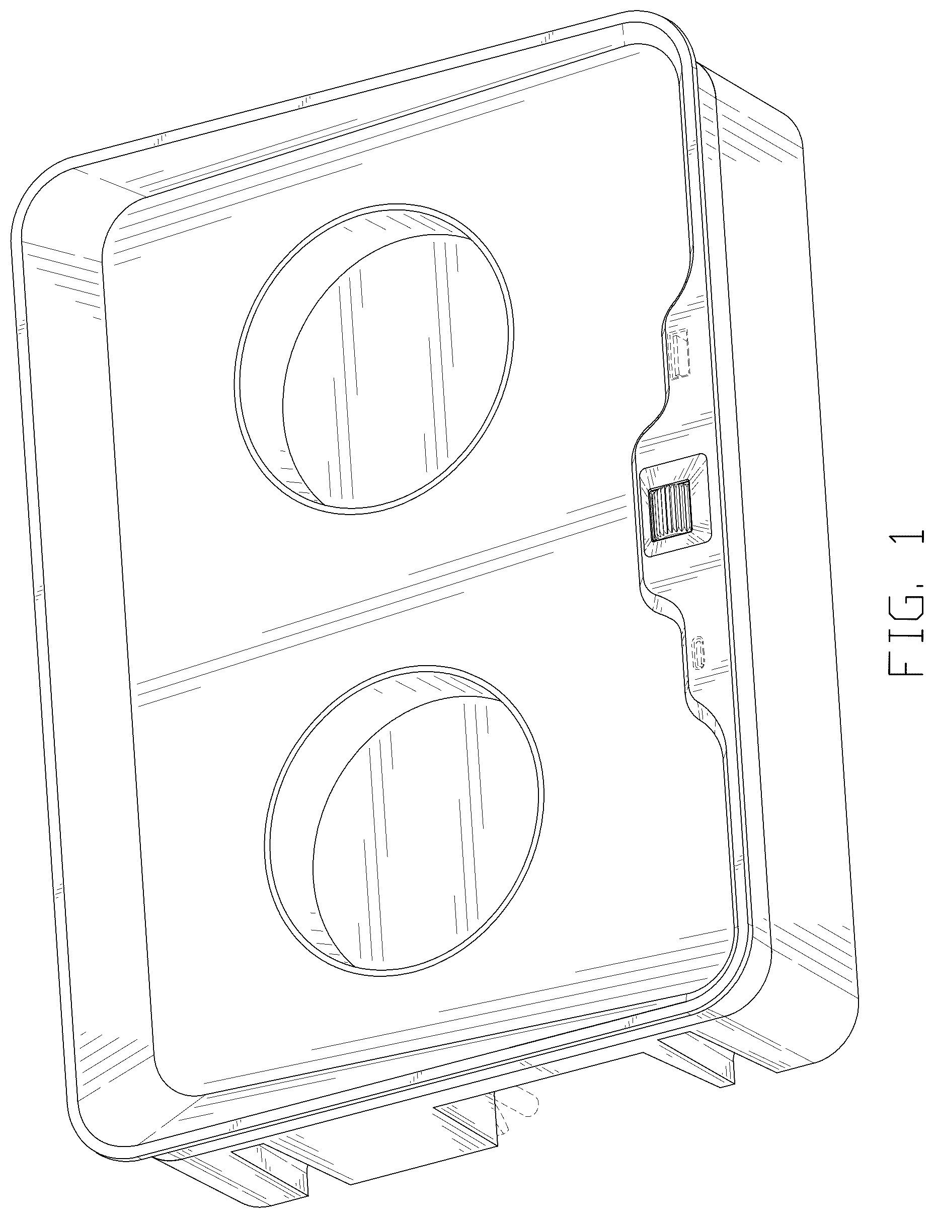 Patent USD1123474 Figure 1 – Table board of intelligent furniture