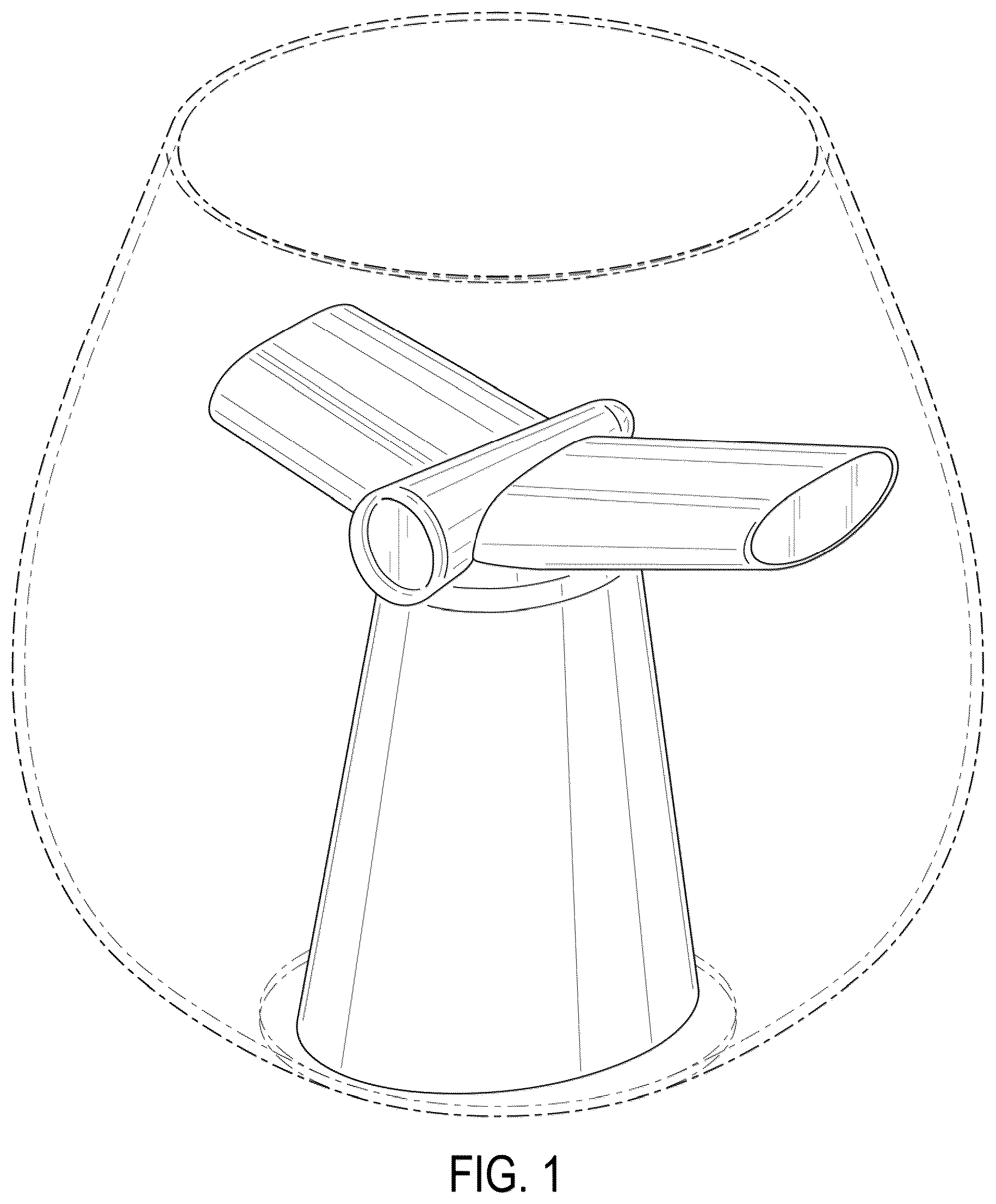 Patent USD1123482 — Decorative element for a container — Figure 1