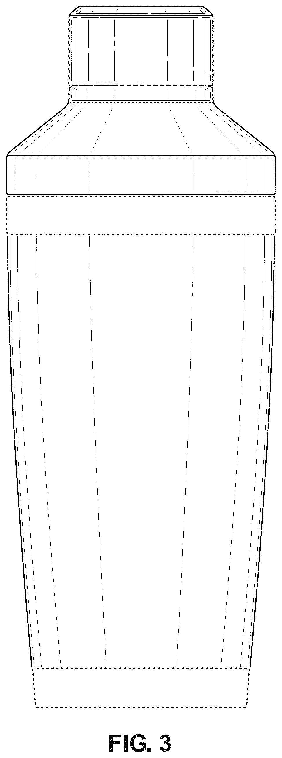 Patent USD1123484 Figure 3 – Drinkware