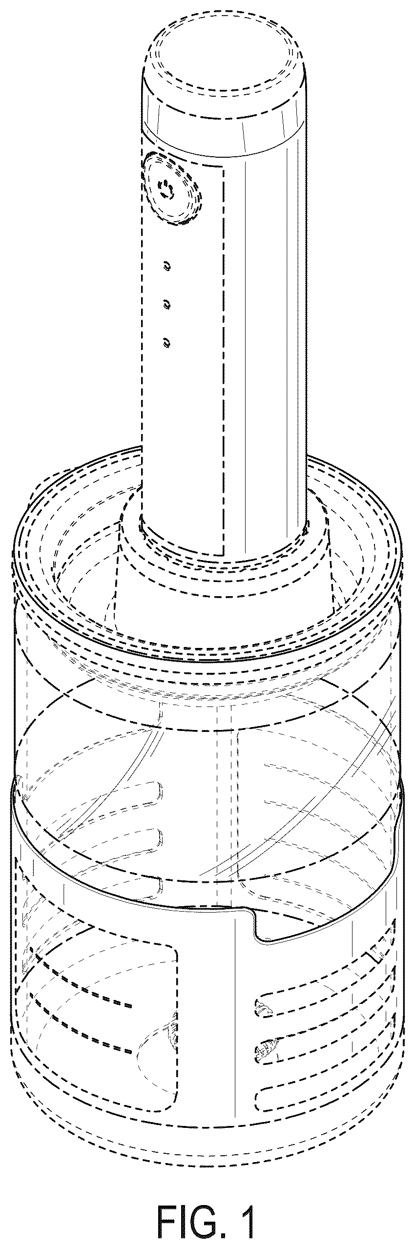 Patent USD1123505 Figure 1 – Frother