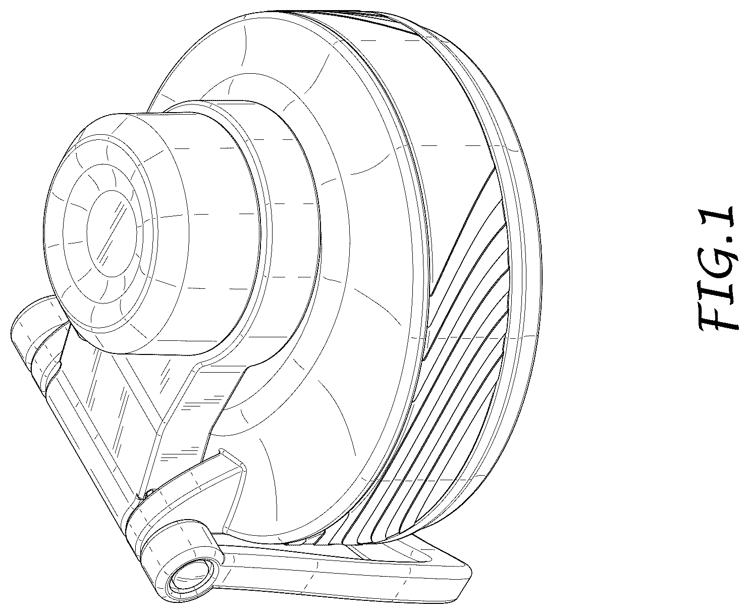 Patent USD1123509 Figure 1 – Lid for beverage container