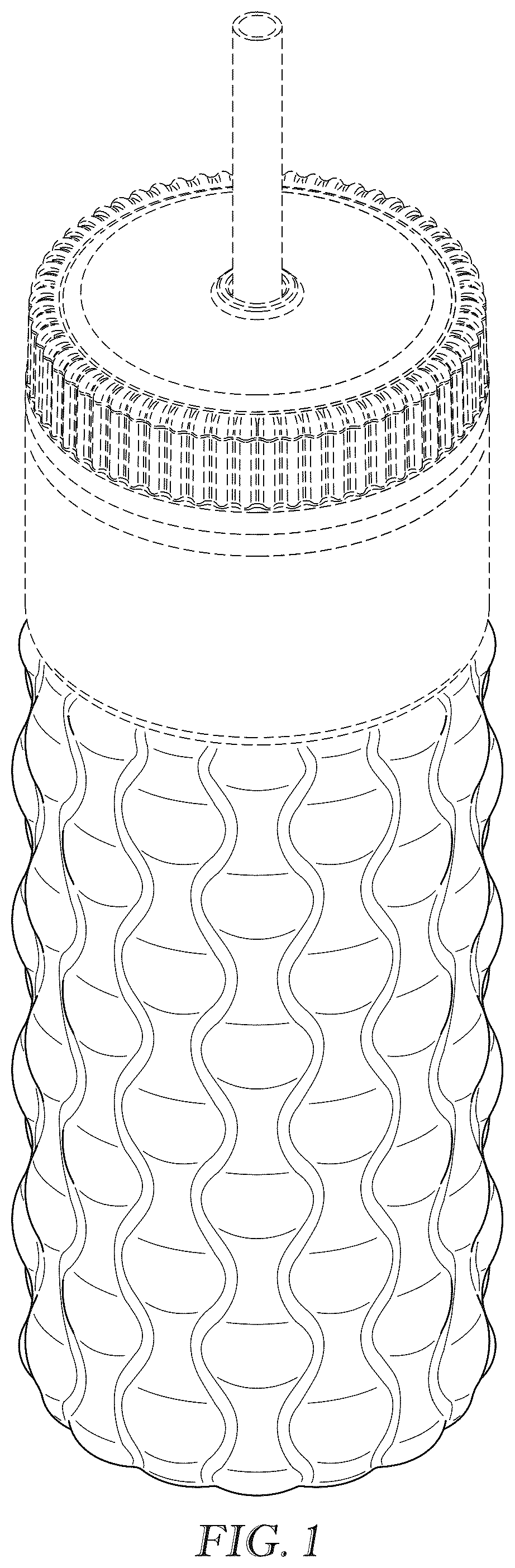 Patent USD1123511 — Sleeve for drinkware — Figure 1