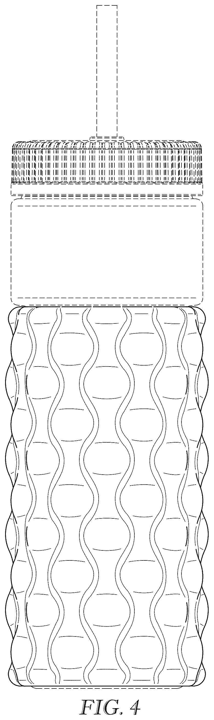 Patent USD1123511 Figure 4 – Sleeve for drinkware