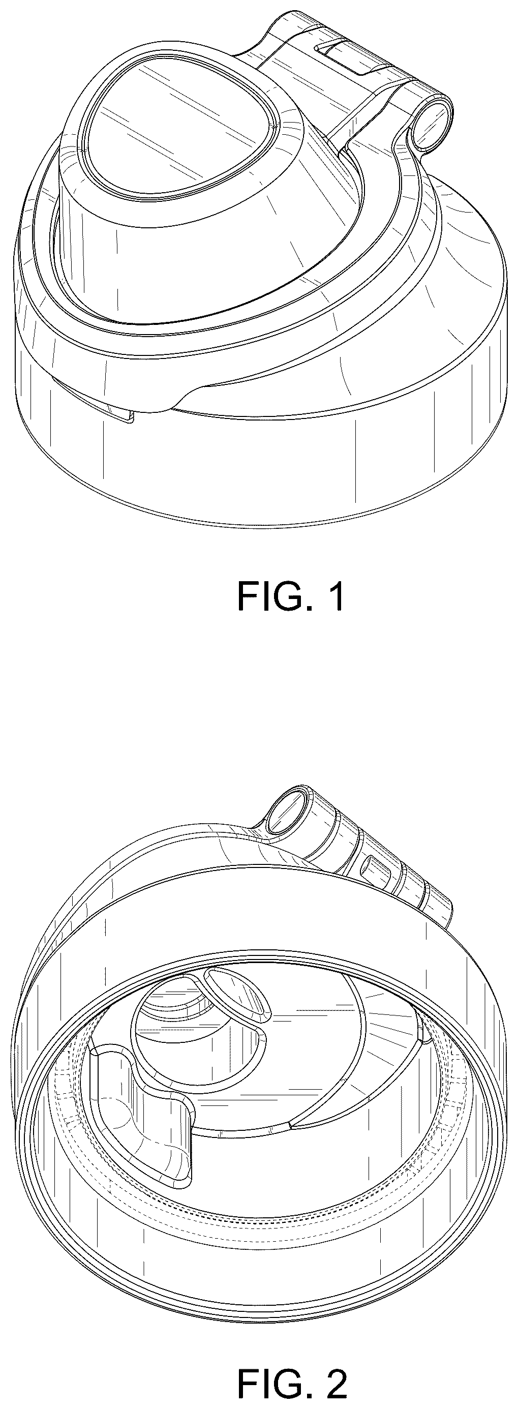 Patent USD1123512 Figure 1 – Bottle cap